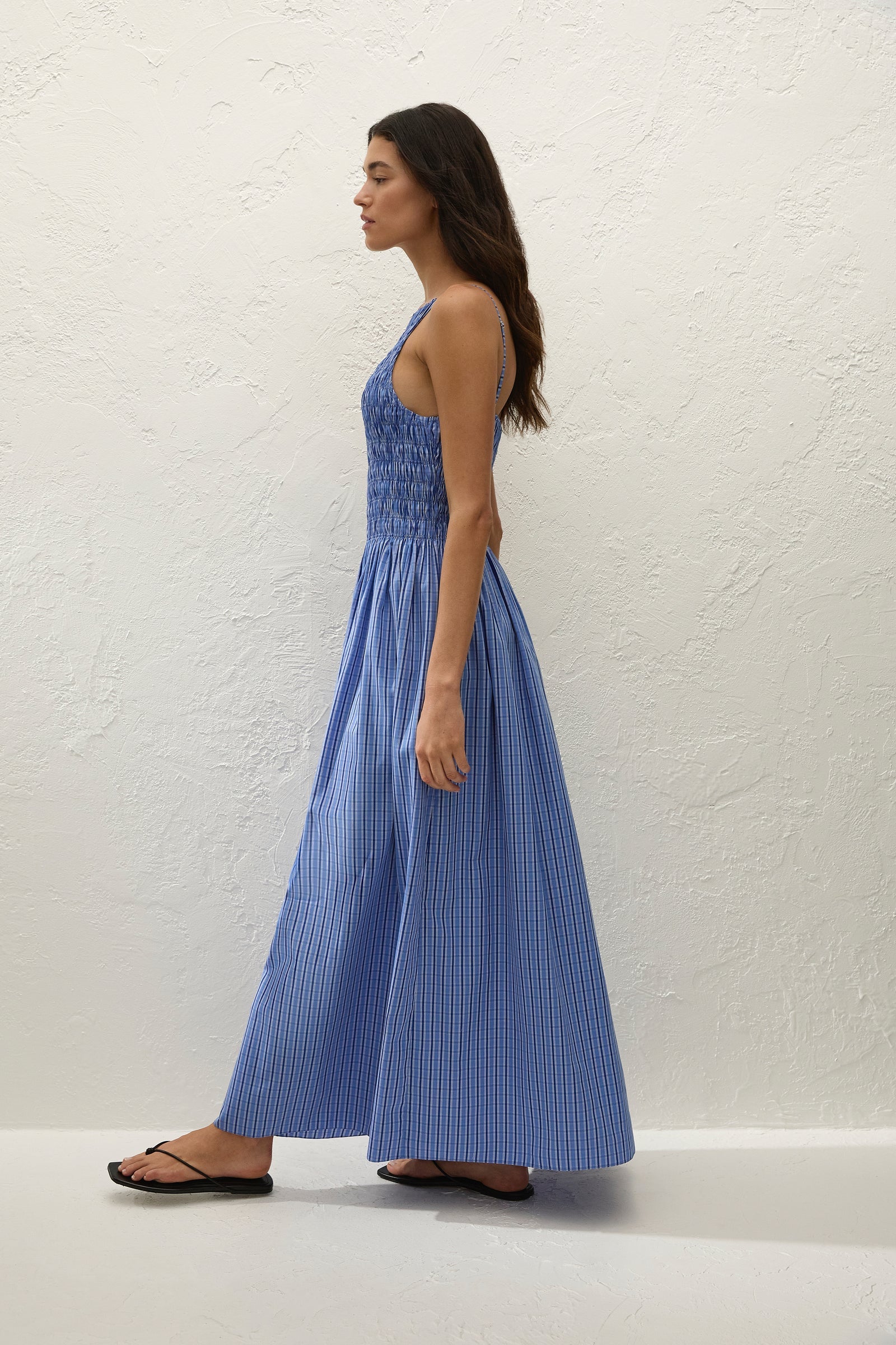 Faithfull Laia Maxi Dress Sotto-Dresses-West of Woodward Boutique-Vancouver-Canada
