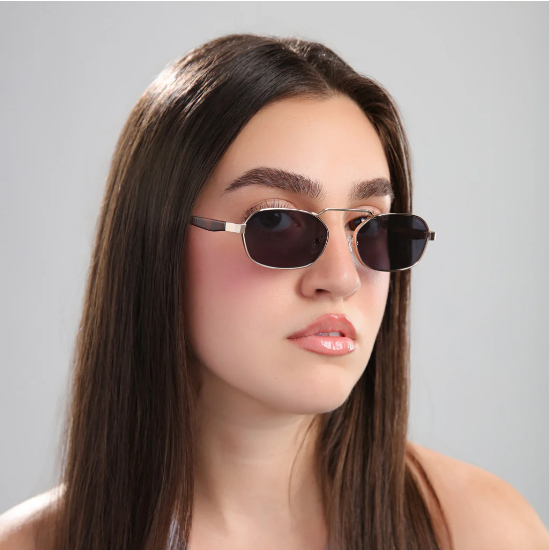 Illesteva Bimini Gold Havana Sunglasses Grey Flat Lense-Accessories-West of Woodward Boutique-Vancouver-Canada
