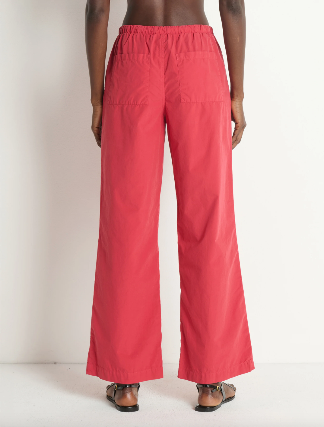 Nation Lucia Tie Waist Pant Heartbeat Red