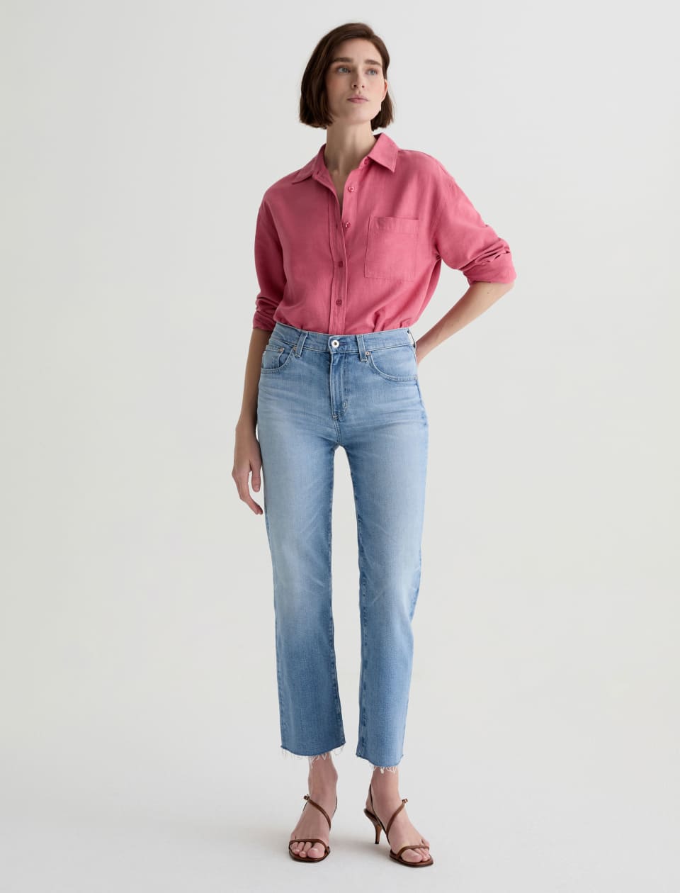 AG Brinley Crop Denim Jeans Fiction-Denim-West of Woodward Boutique-Vancouver-Canada
