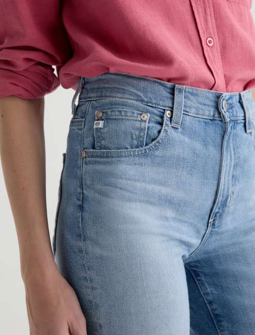 AG Brinley Crop Denim Jeans Fiction-Denim-West of Woodward Boutique-Vancouver-Canada