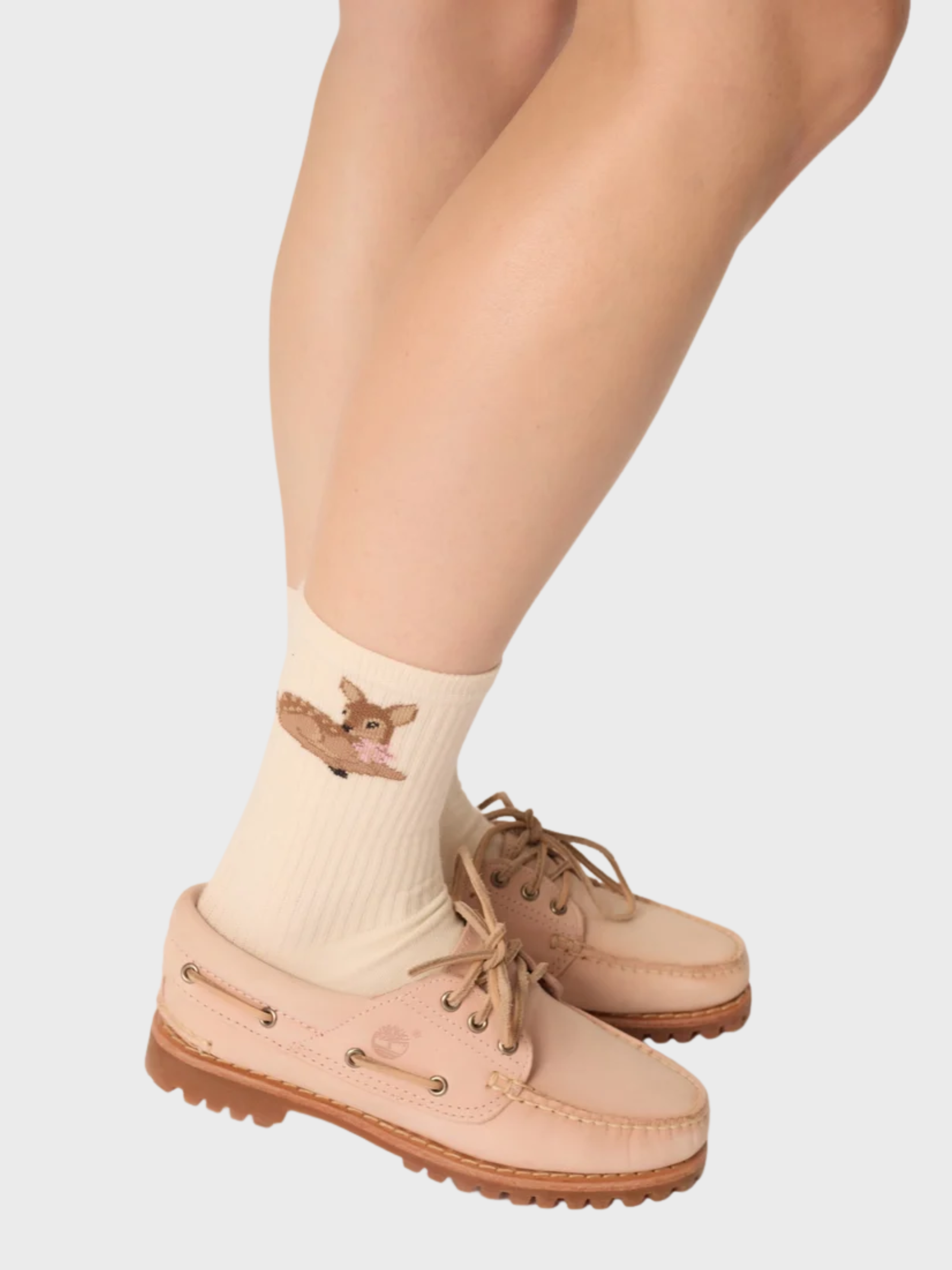 Des Petits Hauts Oasis Socks Creme-Accessories-West of Woodward Boutique-Vancouver-Canada