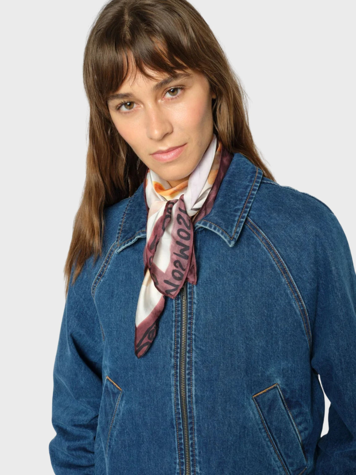 Mos Mosh Suzina Bernat Scarf Ecru-Accessories-West of Woodward Boutique-Vancouver-Canada