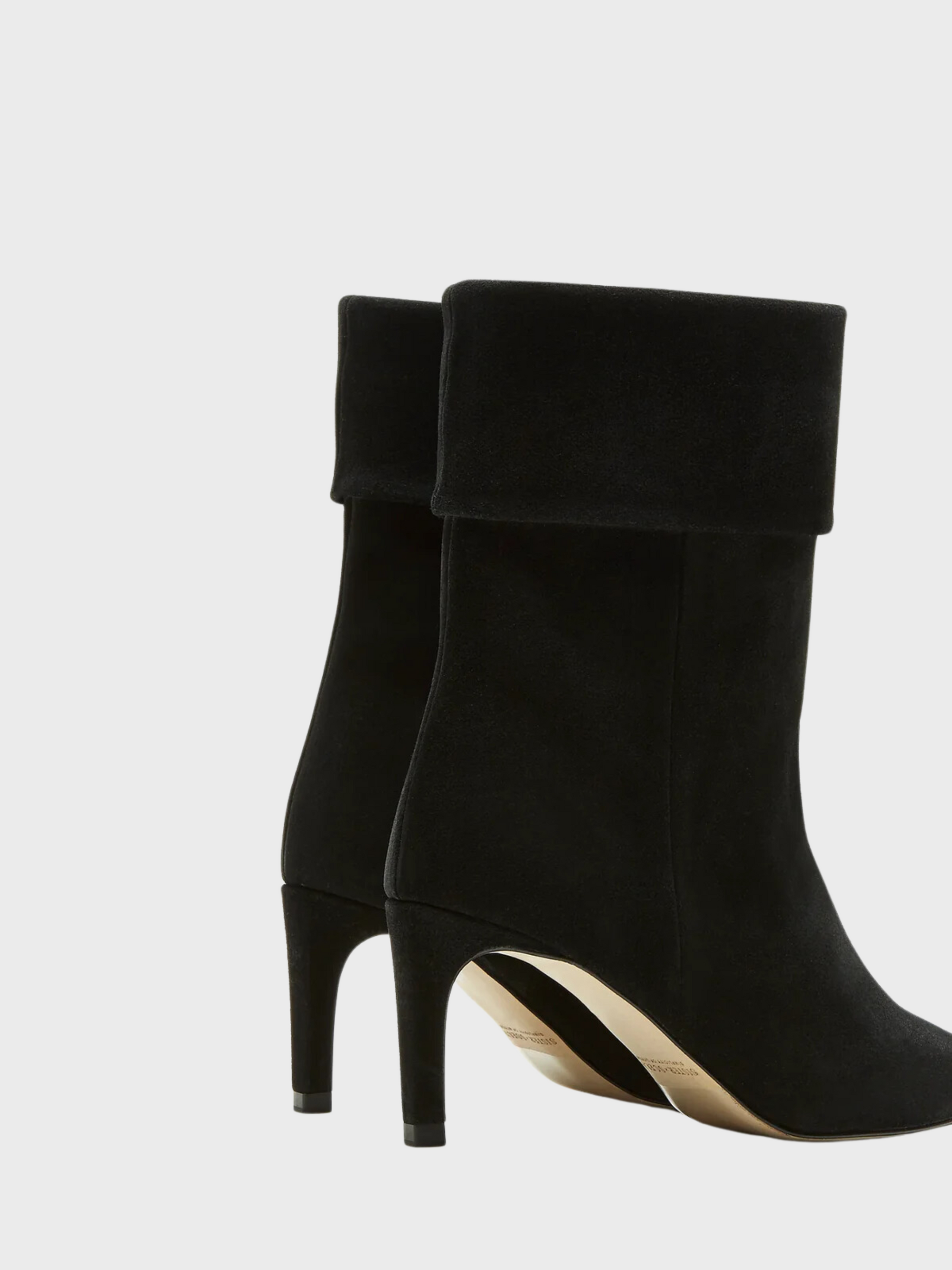 Sister Soeur Lacy Suede Boot- Black-Shoes-West of Woodward Boutique-Vancouver-Canada