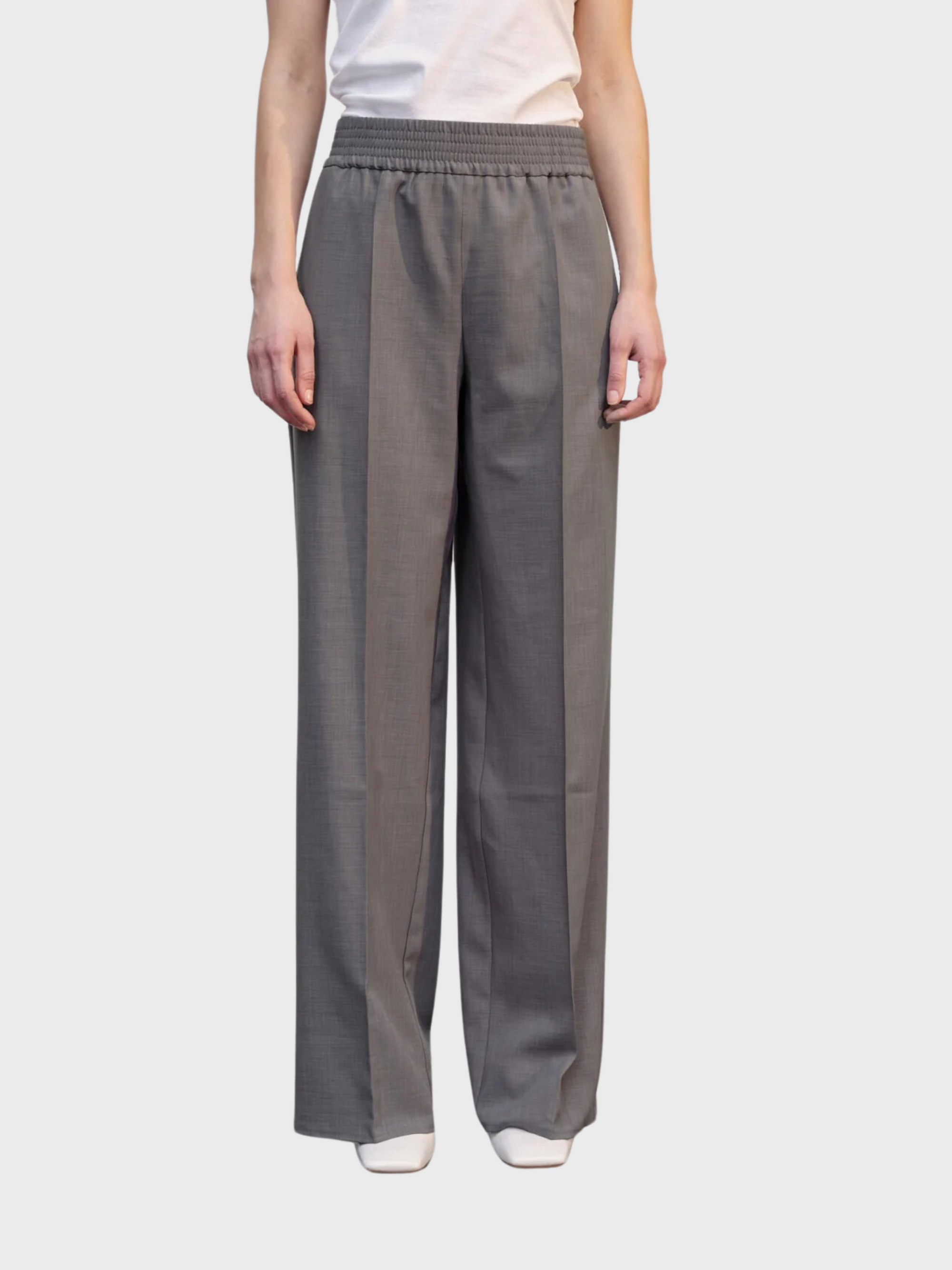 Herskind Pinky Pants Light Grey-Pants-32-West of Woodward Boutique-Vancouver-Canada