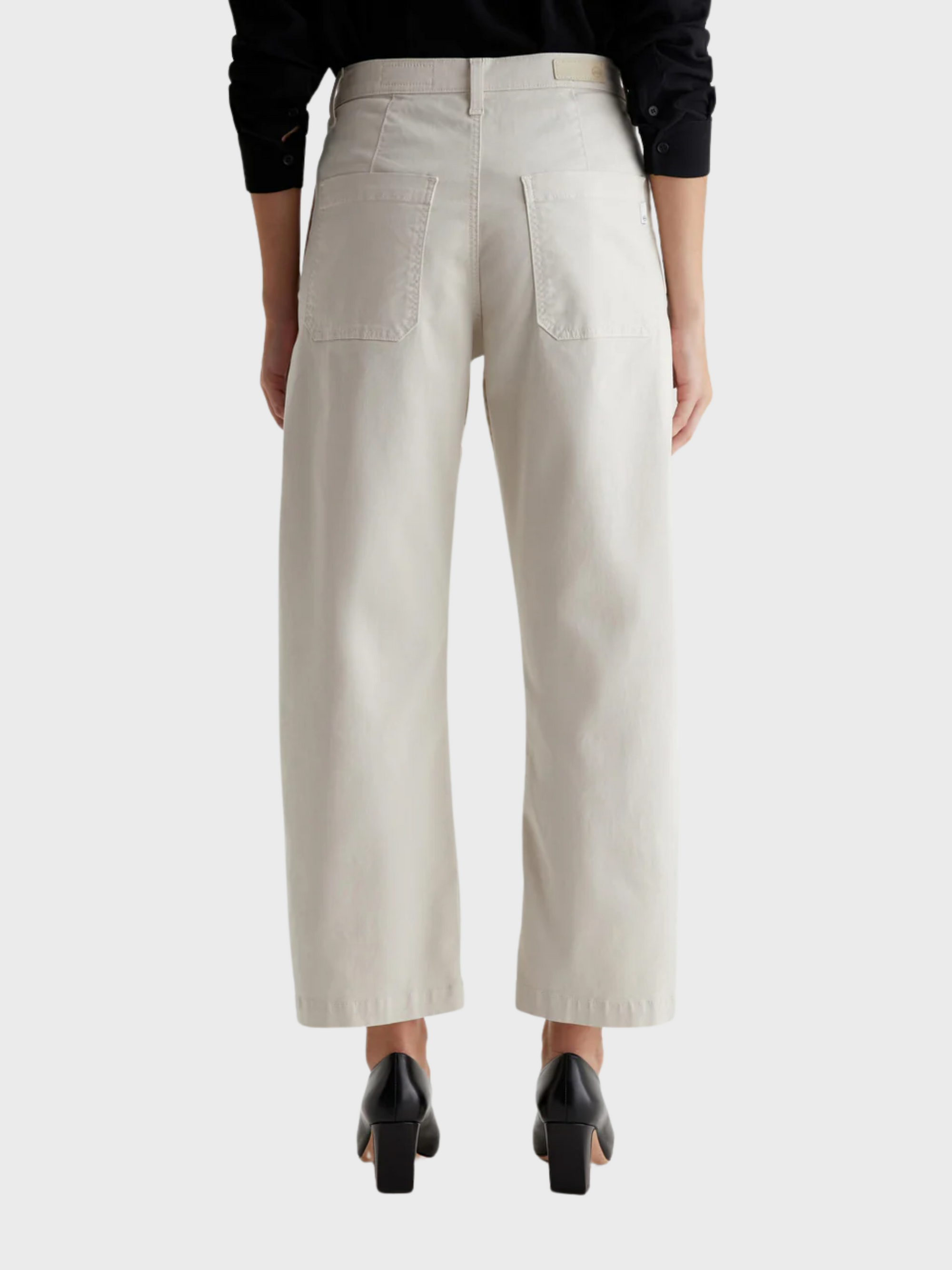 AG Fiona Trouser - Pumice-Pants-West of Woodward Boutique-Vancouver-Canada