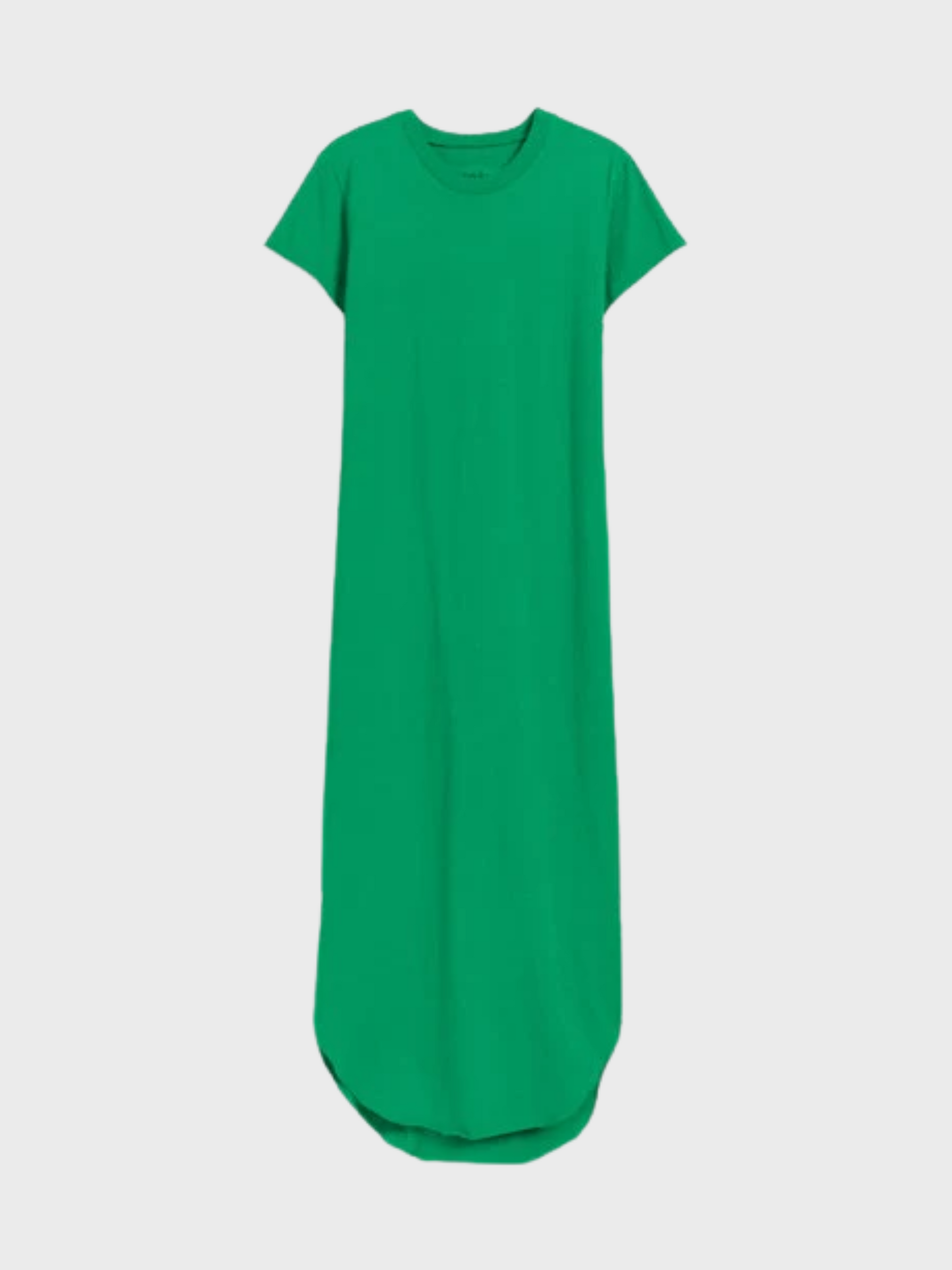 Frank & Eileen Harper Perfect Tee Maxi Dress Kelly Green-Dresses-West of Woodward Boutique-Vancouver-Canada