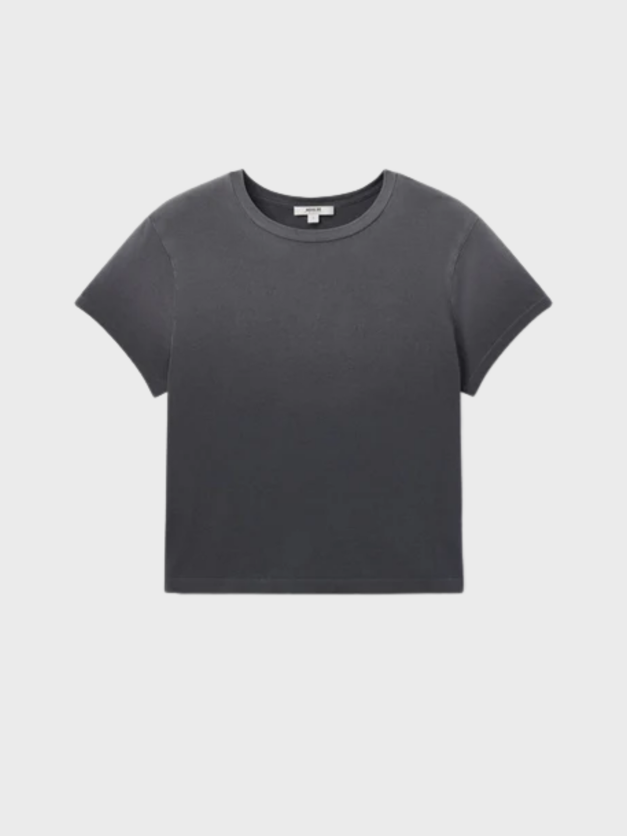 Agolde Adine Shrunken Tee Windstorm-T-Shirts-West of Woodward Boutique-Vancouver-Canada