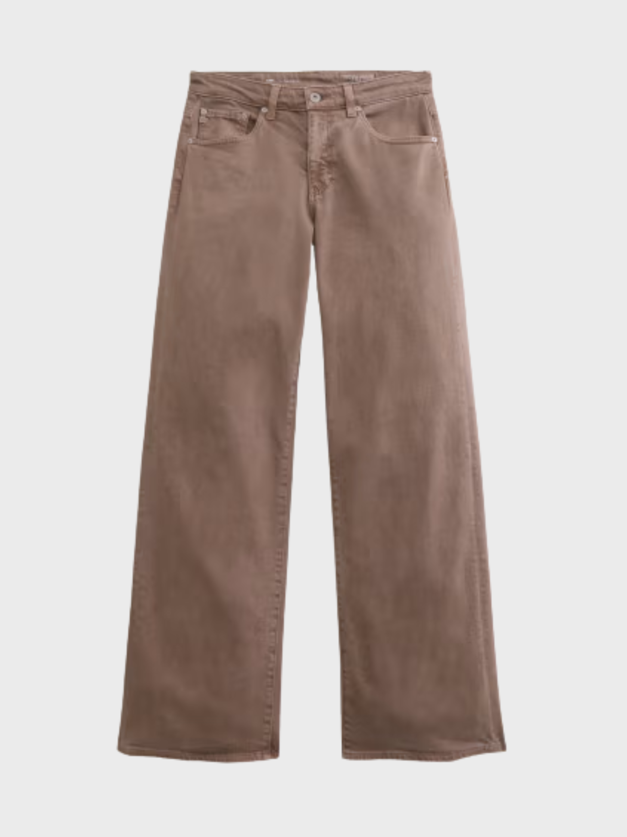 AG Adria Low Rise Denim Jeans Sulfur Taupe Grey-Denim-West of Woodward Boutique-Vancouver-Canada