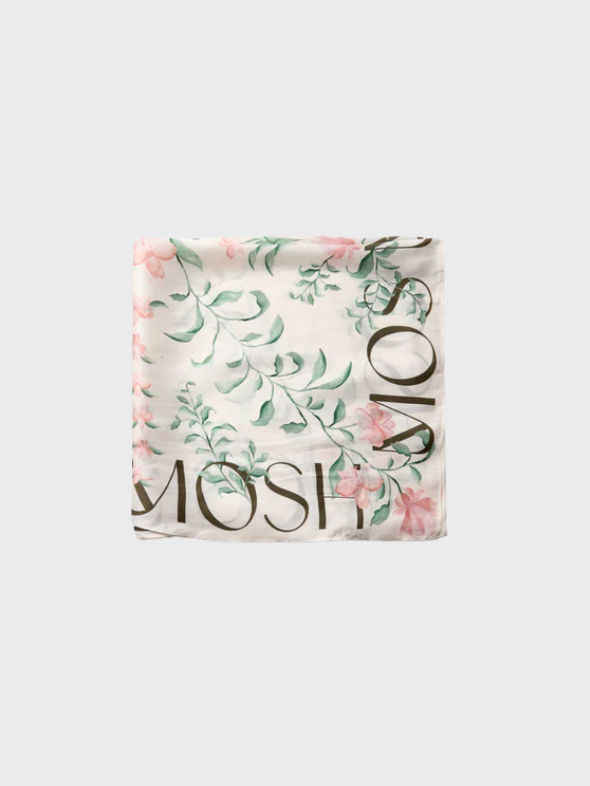 Mos Mosh Orchid Scarf Turf Green-Accessories-West of Woodward Boutique-Vancouver-Canada
