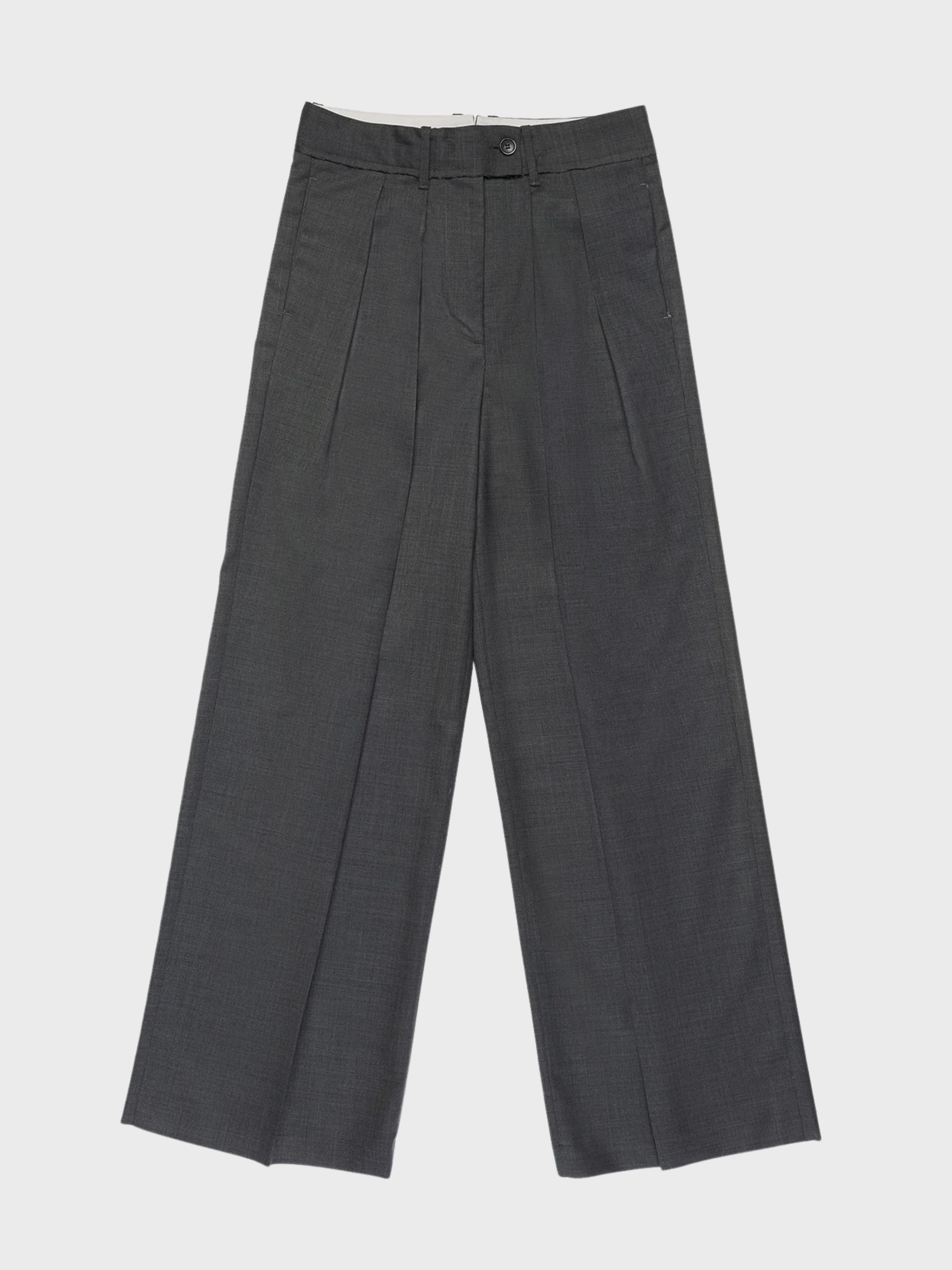 Nine In The Morning Sandra Palazzo Summer Wool Pant Iron-Pants-West of Woodward Boutique-Vancouver-Canada