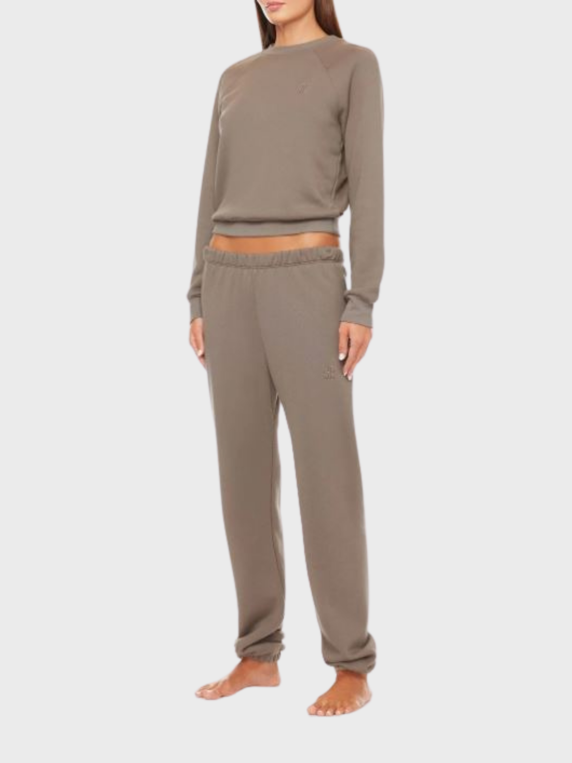 Eterne Classic Sweatpant Clay-Sweatshirts-XS-West of Woodward Boutique-Vancouver-Canada