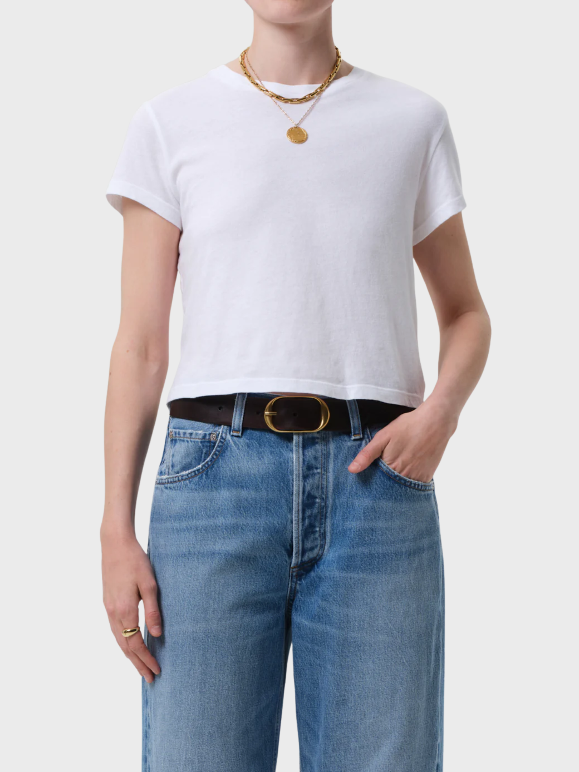 COH Kyle Tee White-T-Shirts-West of Woodward Boutique-Vancouver-Canada