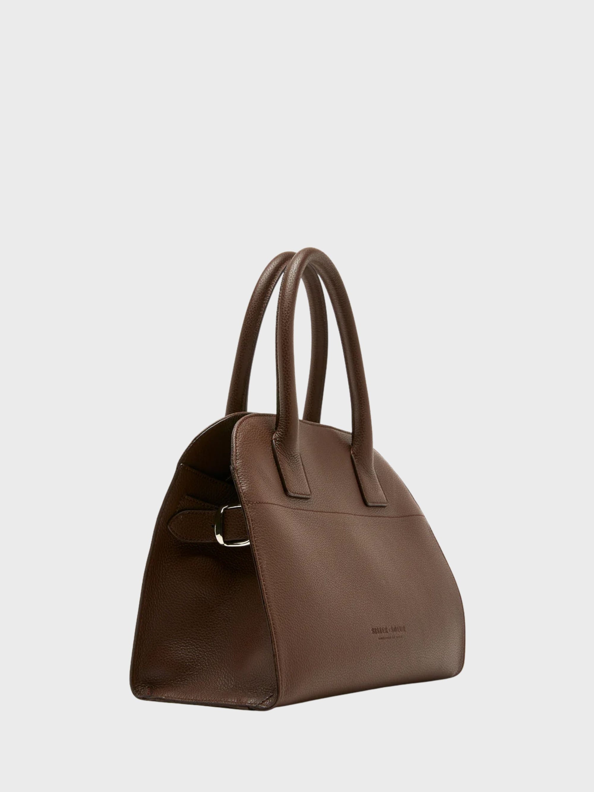 Sister Soeur Teagan Brown Leather Bag-Accessories-West of Woodward Boutique-Vancouver-Canada