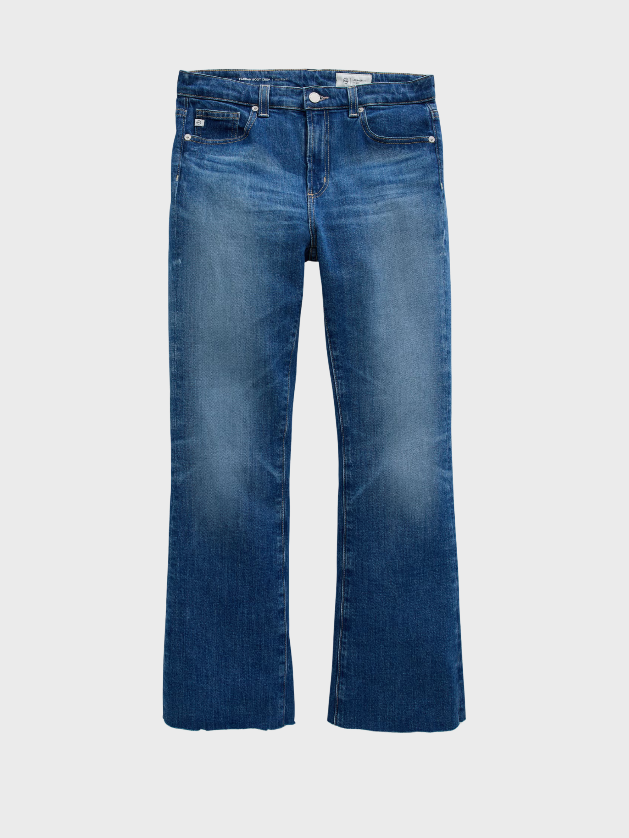 AG Farrah Boot Crop Denim Jeans Owens Valley-Denim-West of Woodward Boutique-Vancouver-Canada