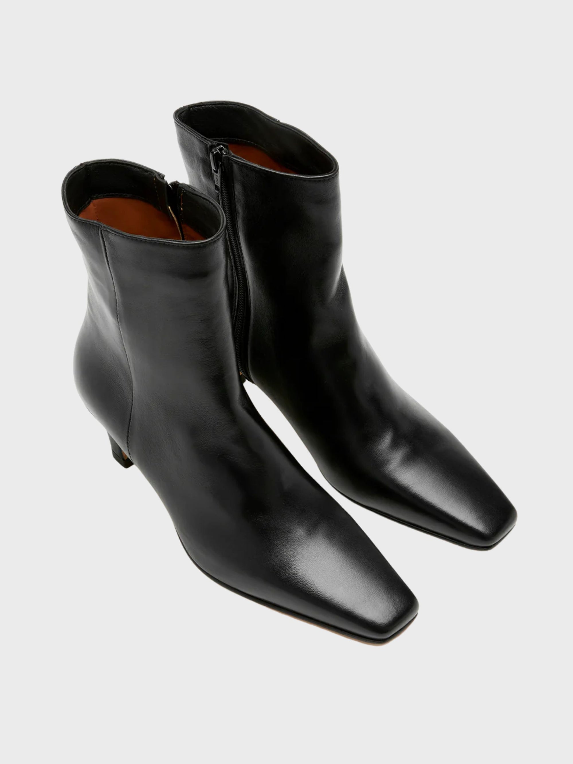 Sister Soeur Lara Black Leather Boot-Shoes-West of Woodward Boutique-Vancouver-Canada
