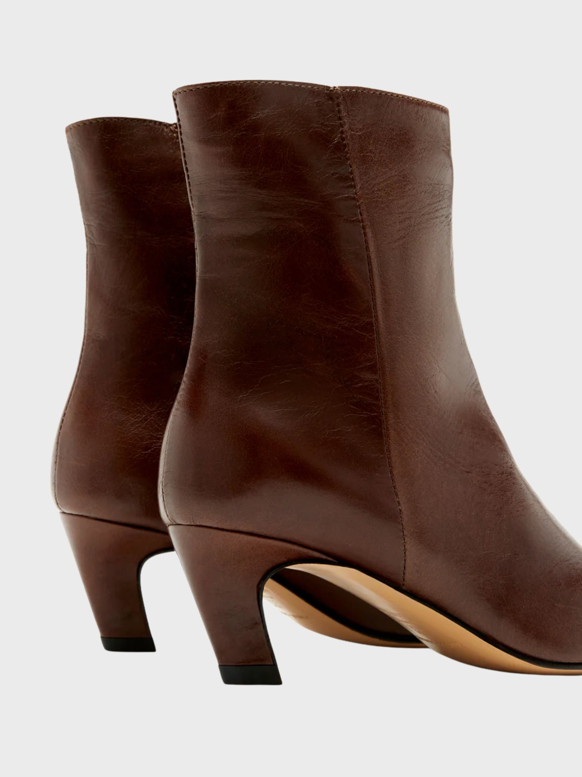 Sister Soeur Lara Brown Leather Boot-Shoes-West of Woodward Boutique-Vancouver-Canada
