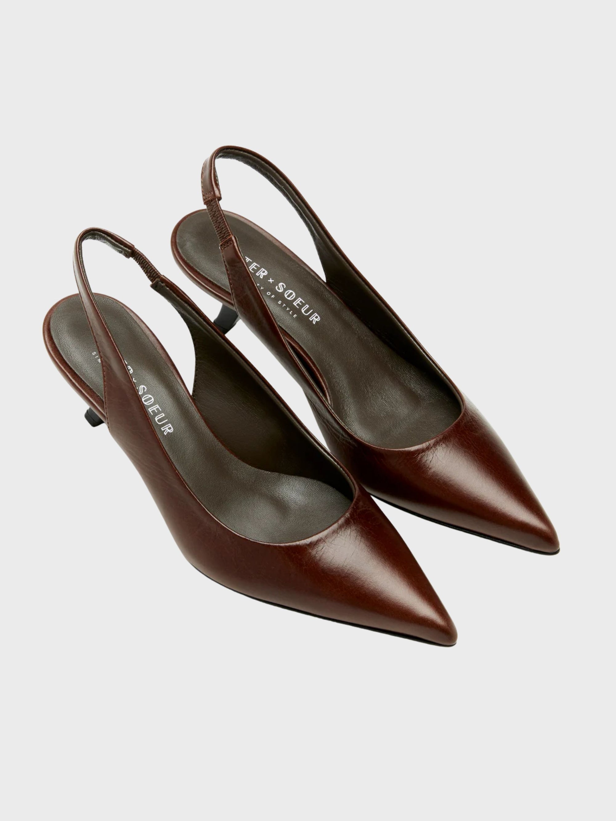Sister Soeur Esme Brown Leather Shoe-Shoes-West of Woodward Boutique-Vancouver-Canada