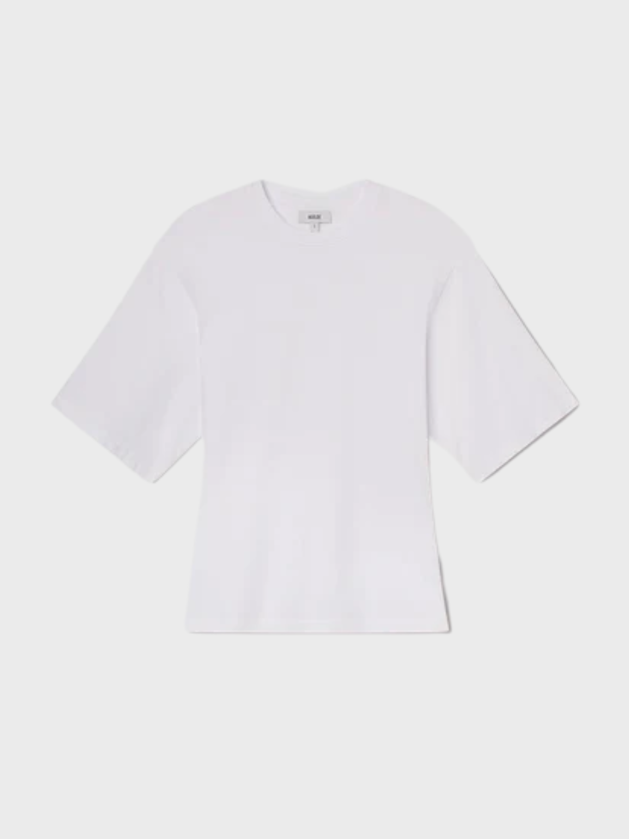 Agolde Storey Tee White-T-Shirts-West of Woodward Boutique-Vancouver-Canada