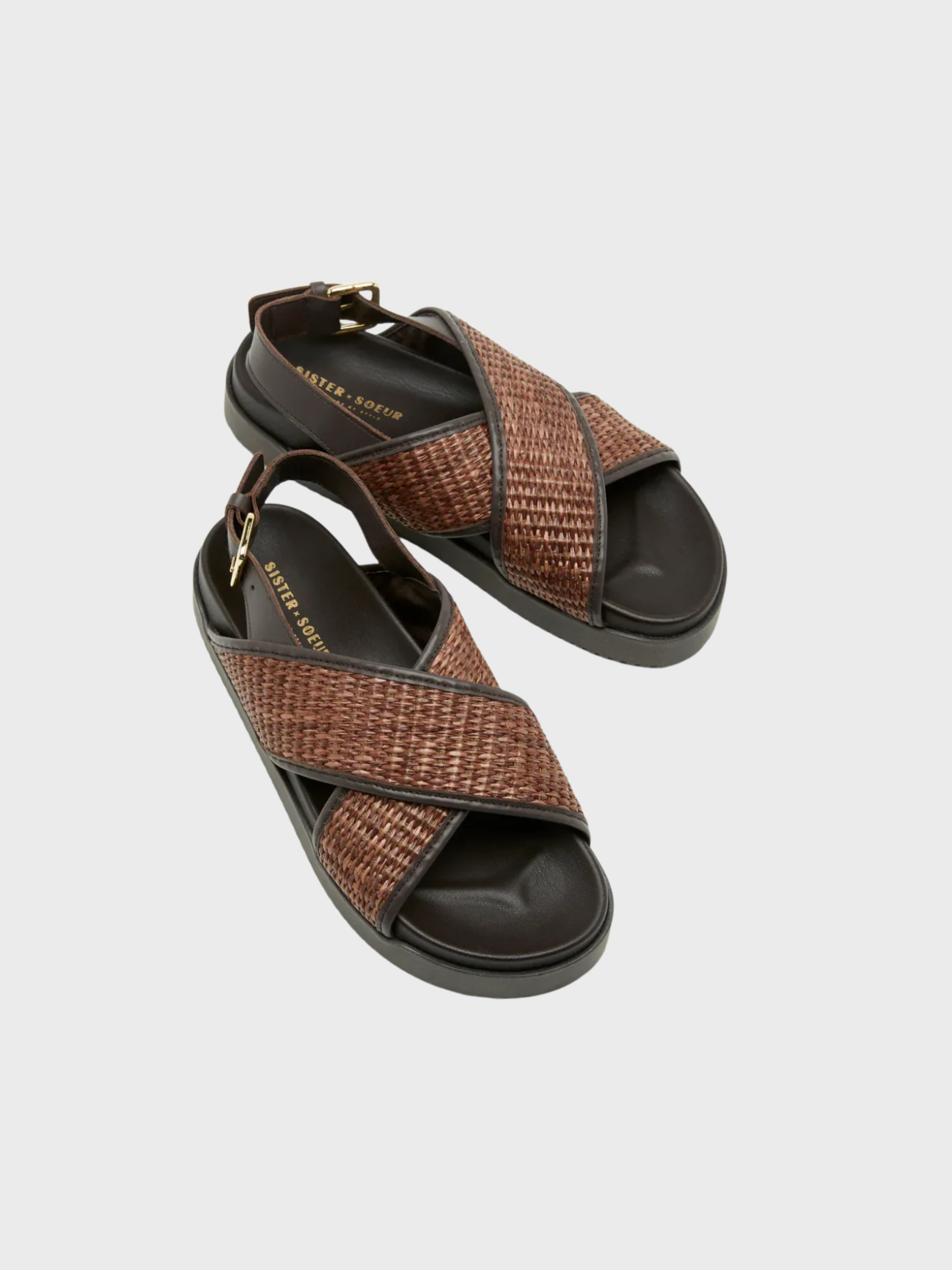 Sister Soeur Amari Sandal Brown-Sneakers-West of Woodward Boutique-Vancouver-Canada