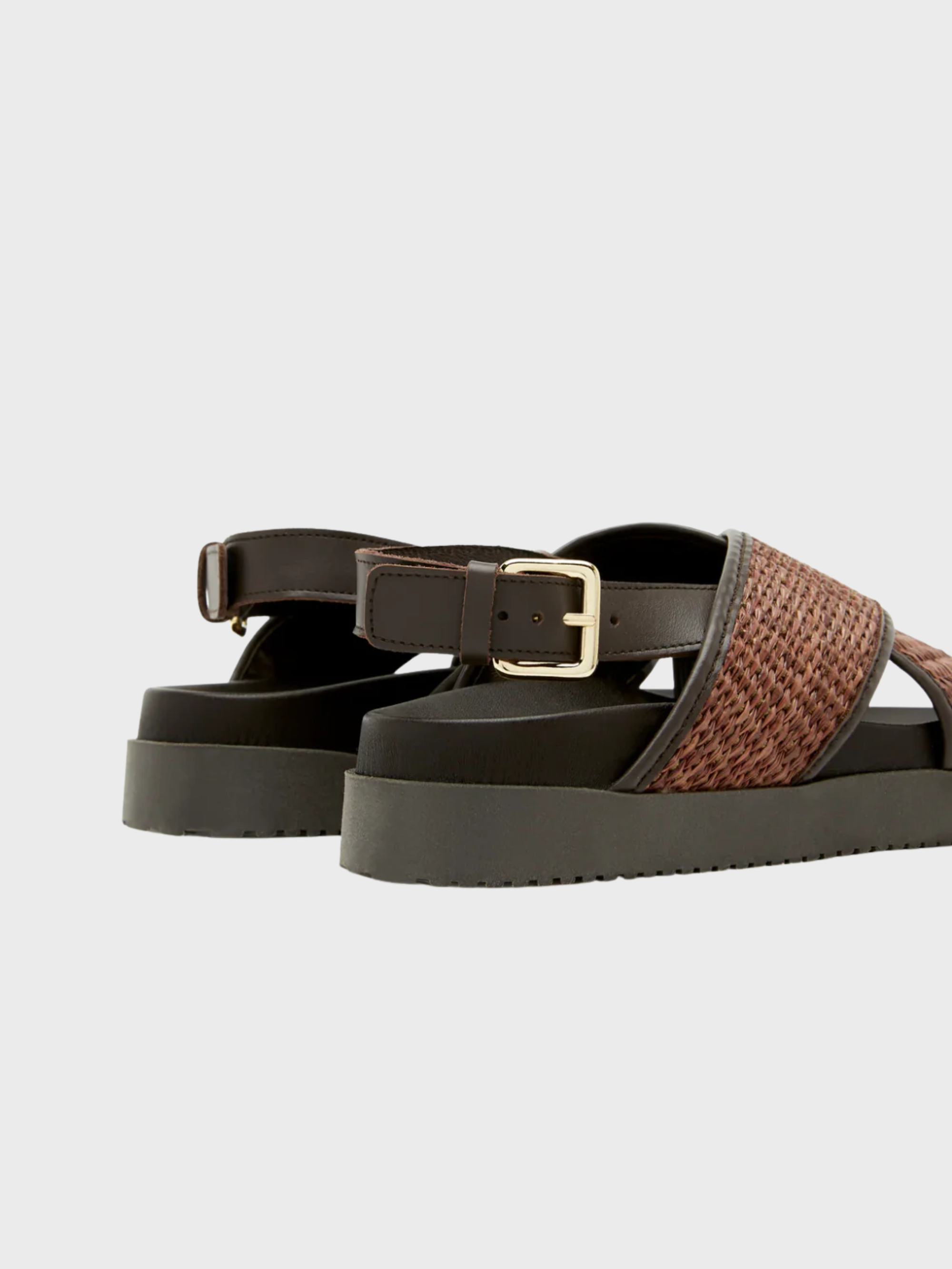 Sister Soeur Amari Sandal Brown-Sneakers-West of Woodward Boutique-Vancouver-Canada