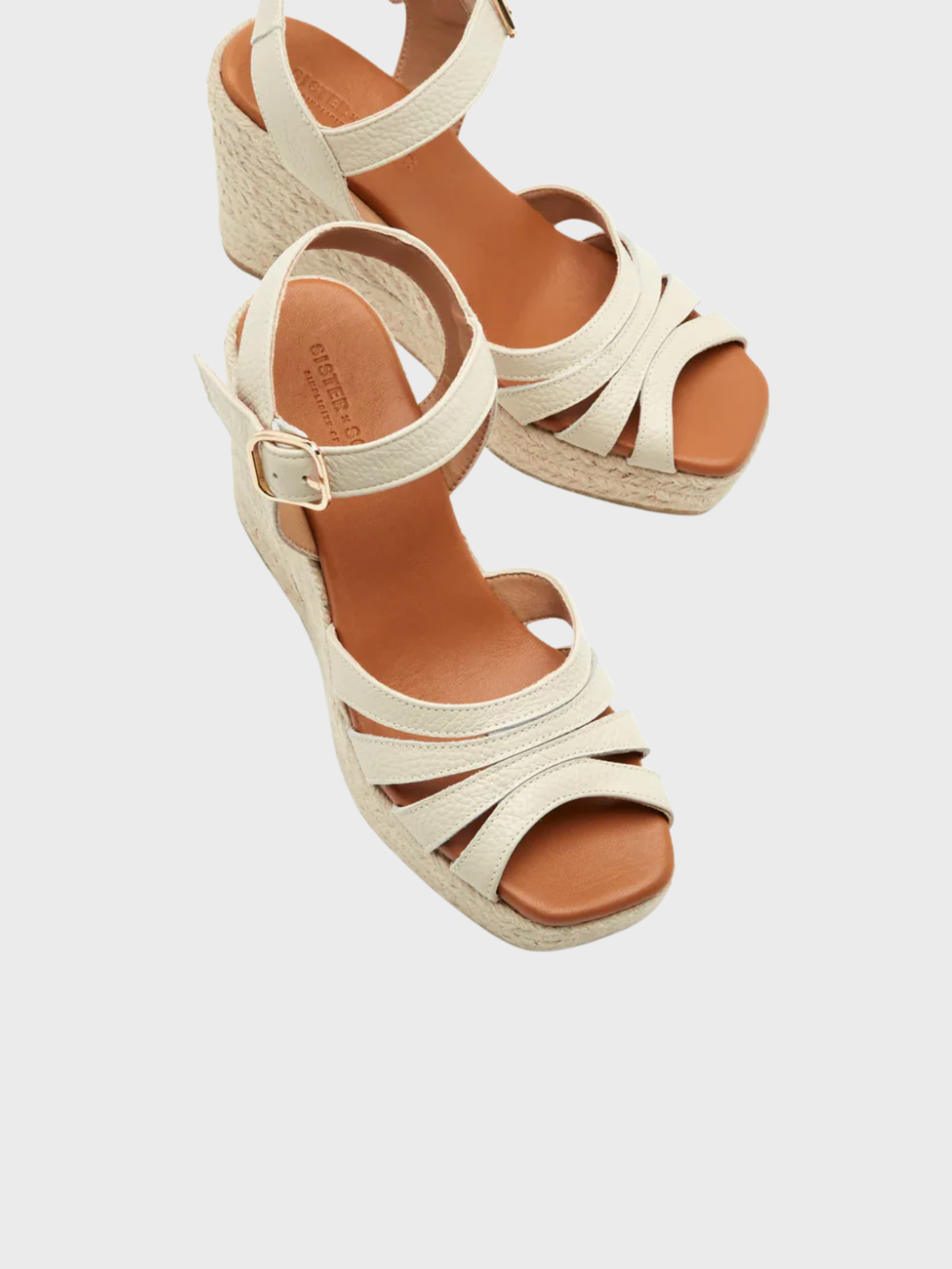 Sister Soeur Febe Espadrille Cream-Shoes-West of Woodward Boutique-Vancouver-Canada