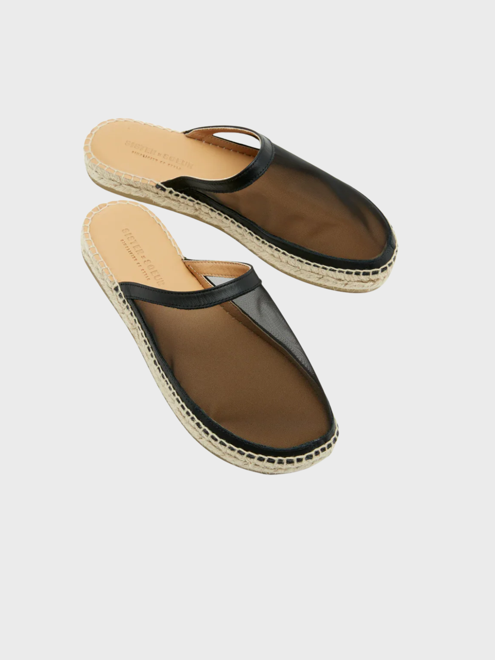 Sister Soeur Flossie Mesh Shoe Black-Sneakers-West of Woodward Boutique-Vancouver-Canada