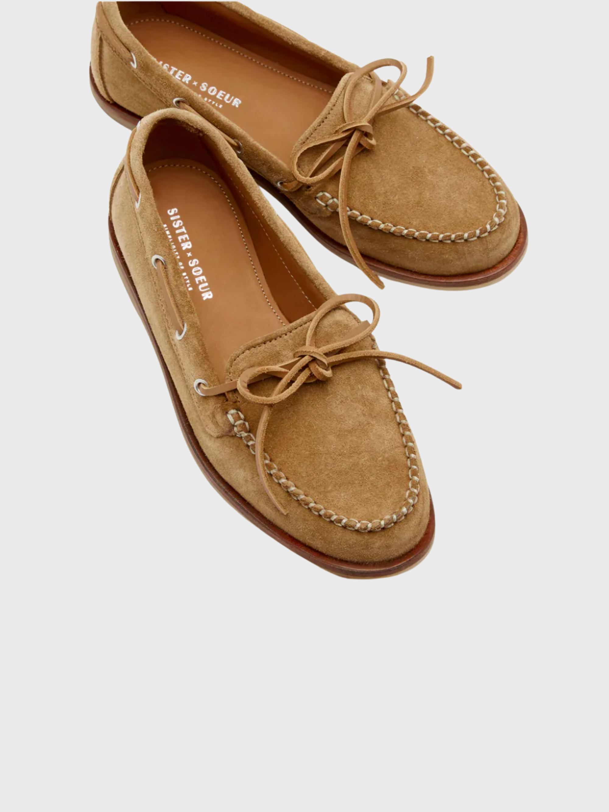 Sister Soeur Kayle Boat Shoe Tan-Sneakers-West of Woodward Boutique-Vancouver-Canada