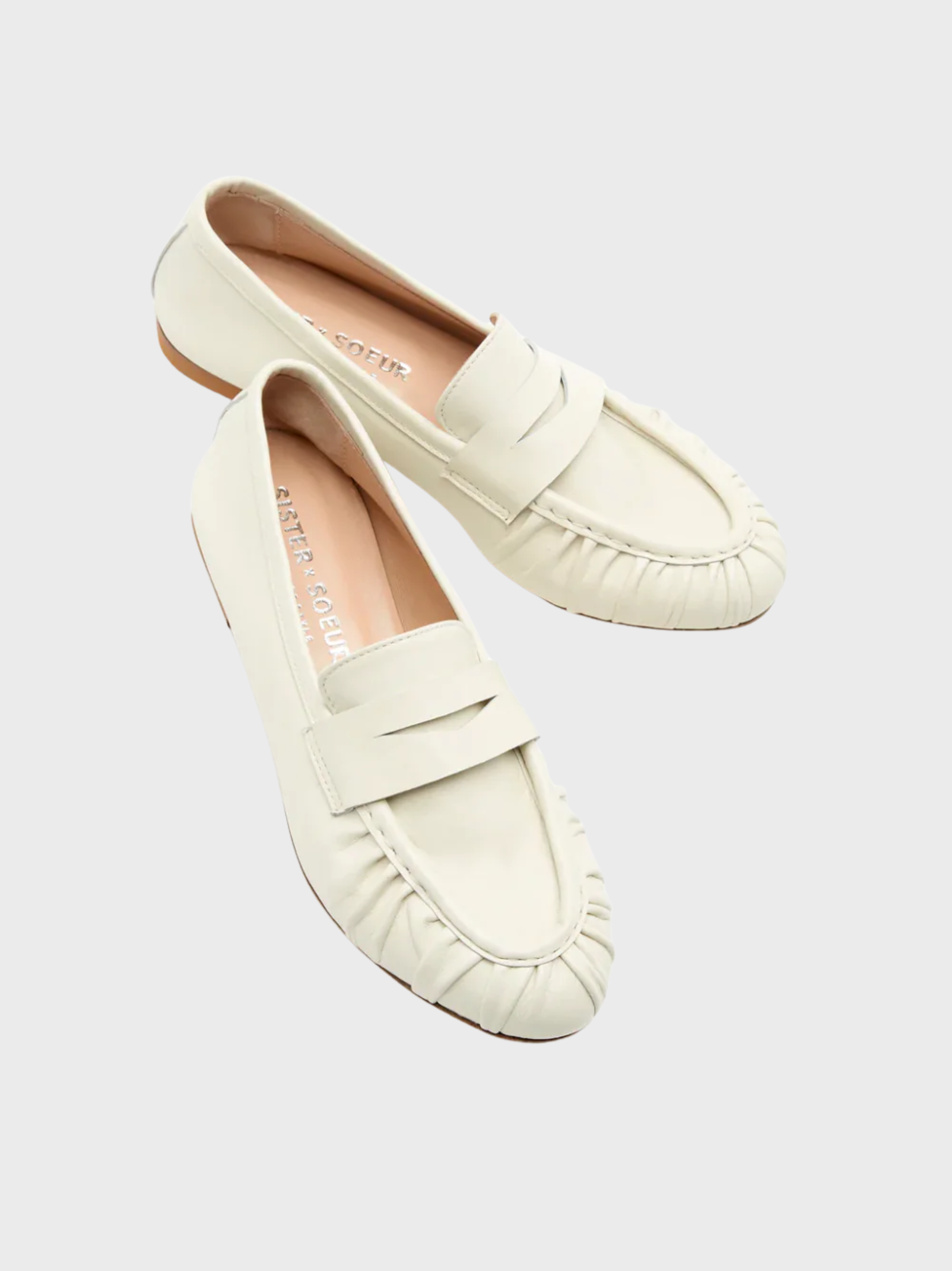 Sister Soeur Maren Loafer Cream-Sneakers-West of Woodward Boutique-Vancouver-Canada
