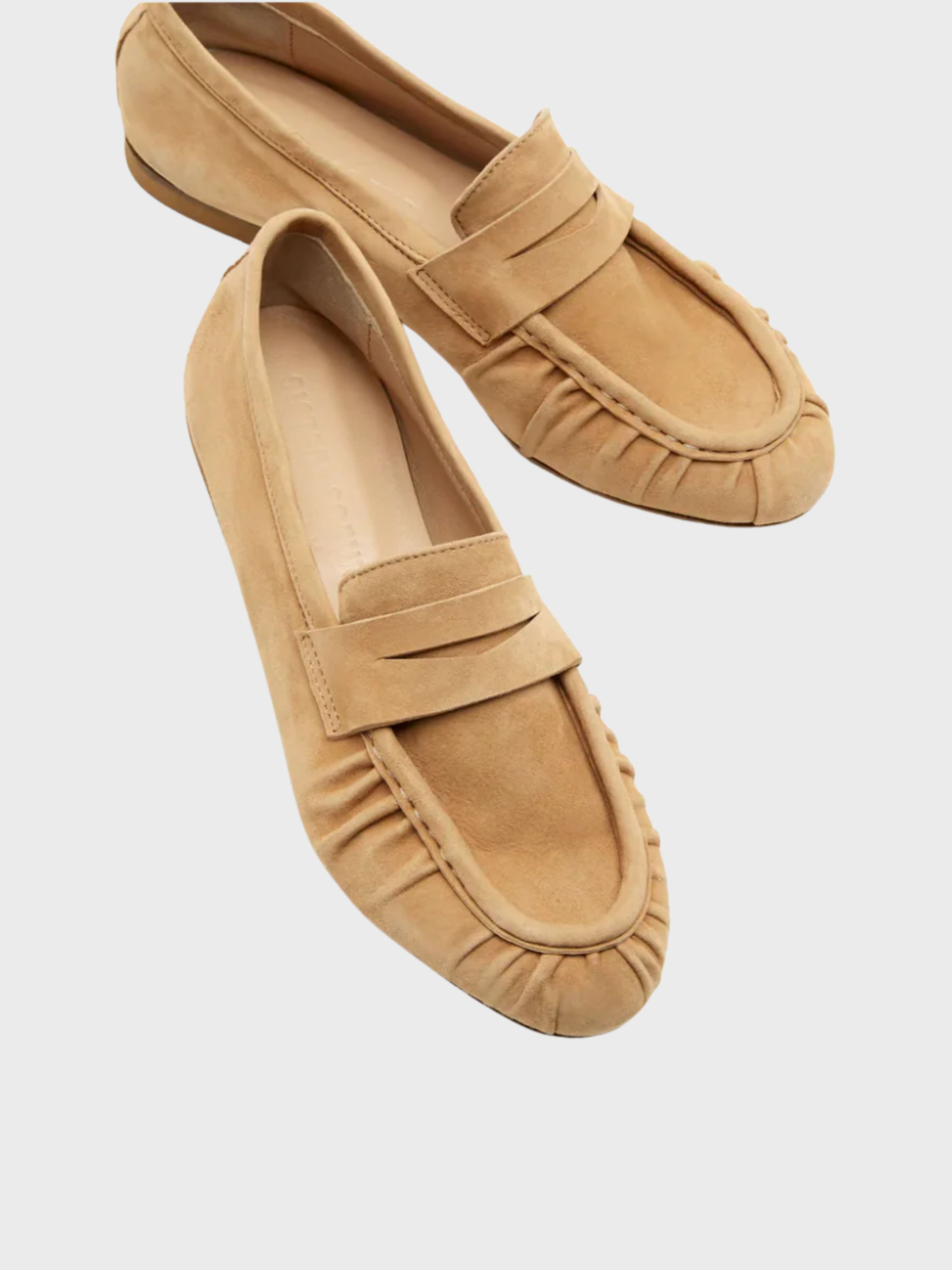 Sister Soeur Maren Loafer Tan Suede-Sneakers-West of Woodward Boutique-Vancouver-Canada
