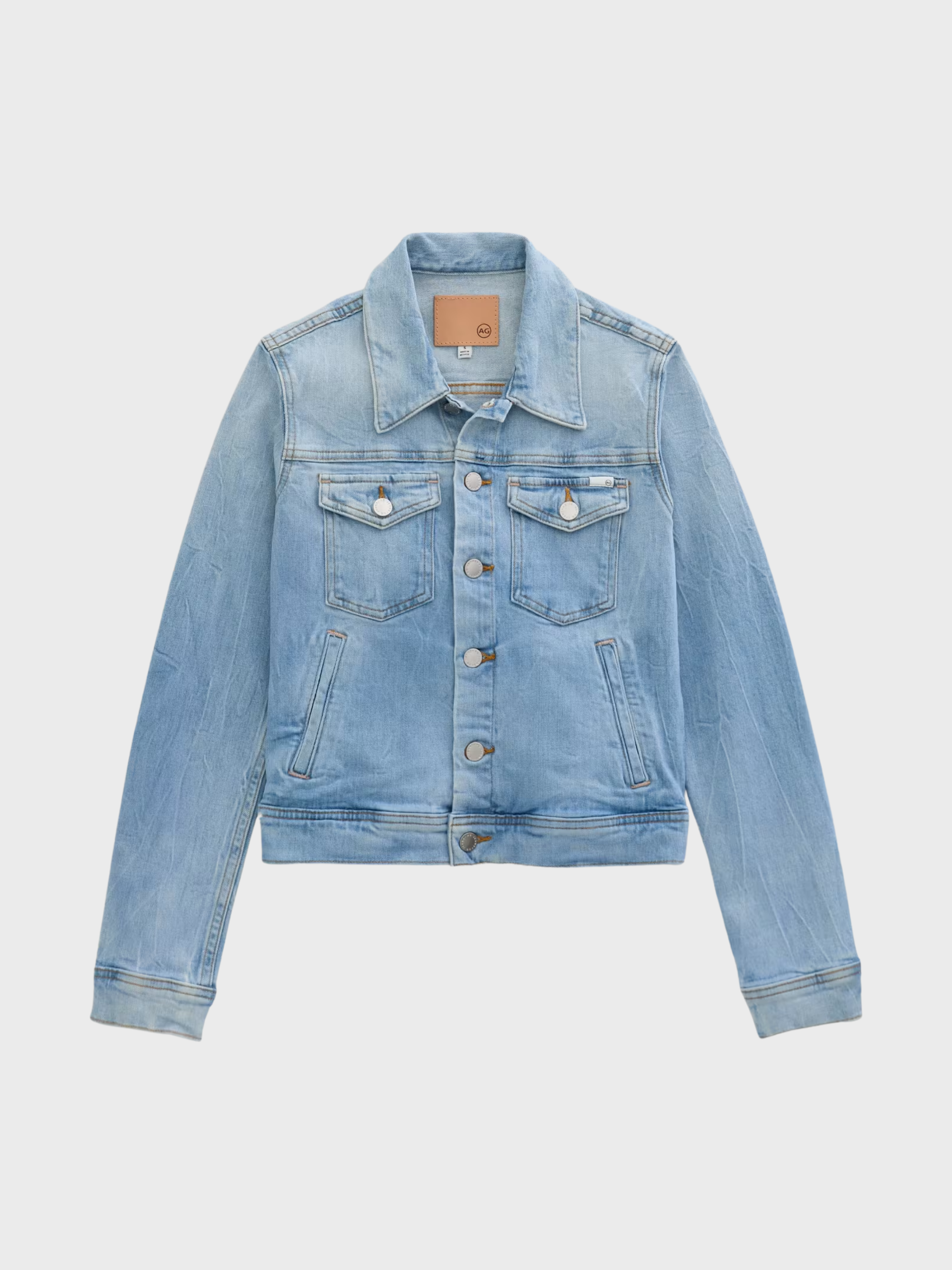 AG Robyn Denim Jacket Kings River-Jackets-West of Woodward Boutique-Vancouver-Canada