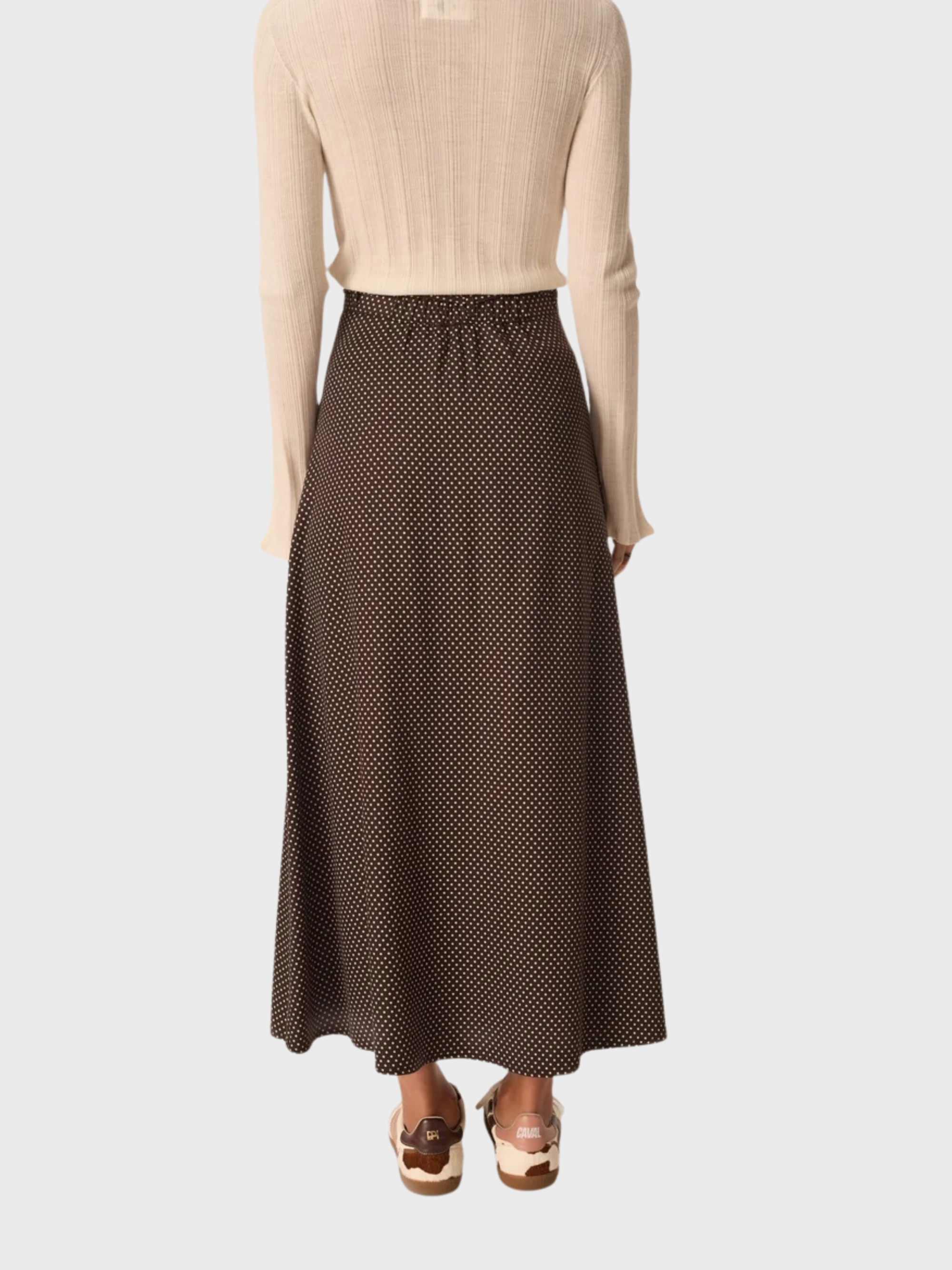 Des Petits Hauts Vanilla Skirt Pois-Dresses-West of Woodward Boutique-Vancouver-Canada