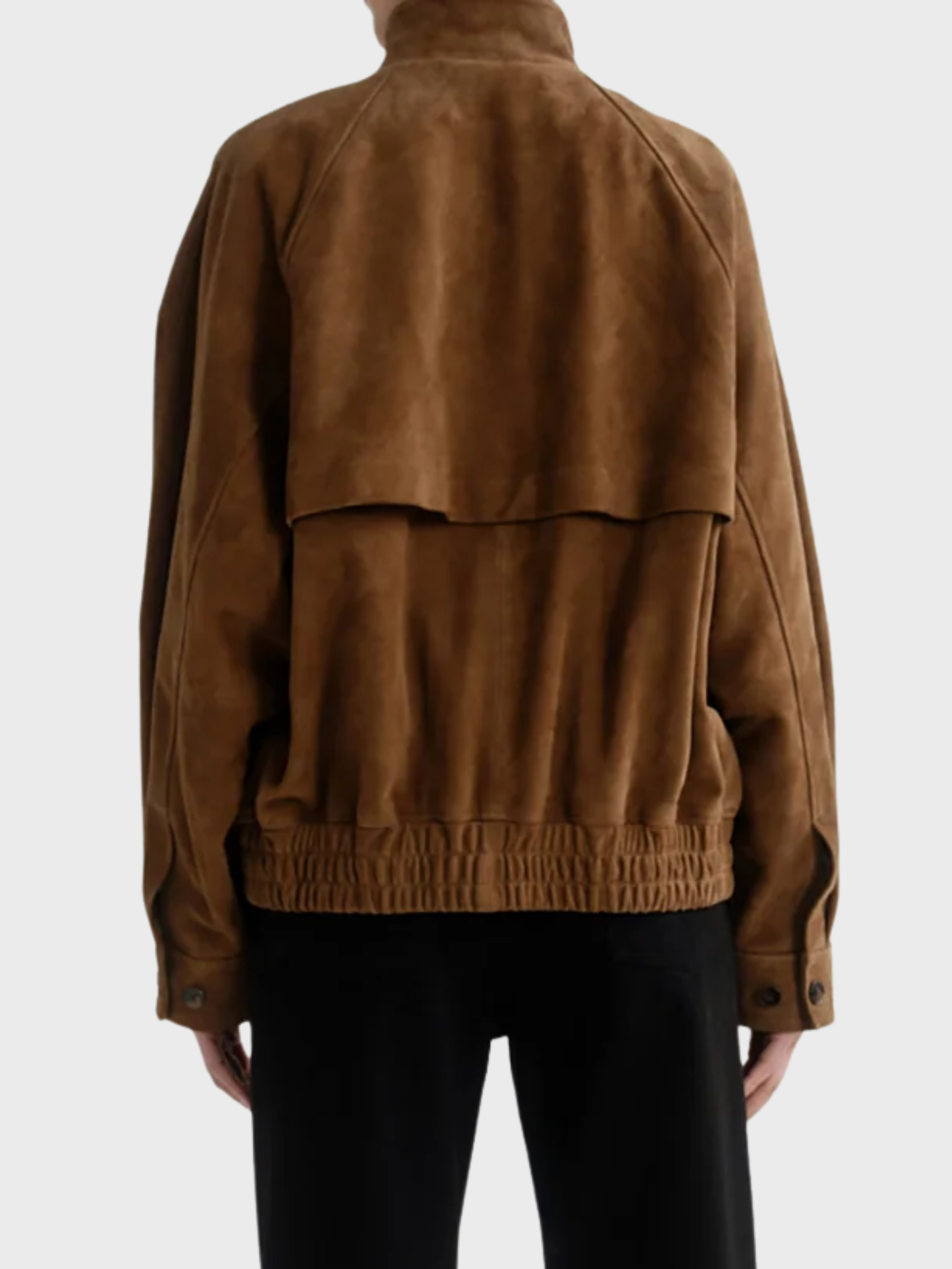 Agolde Blair Jacket Pecan-Jackets-West of Woodward Boutique-Vancouver-Canada