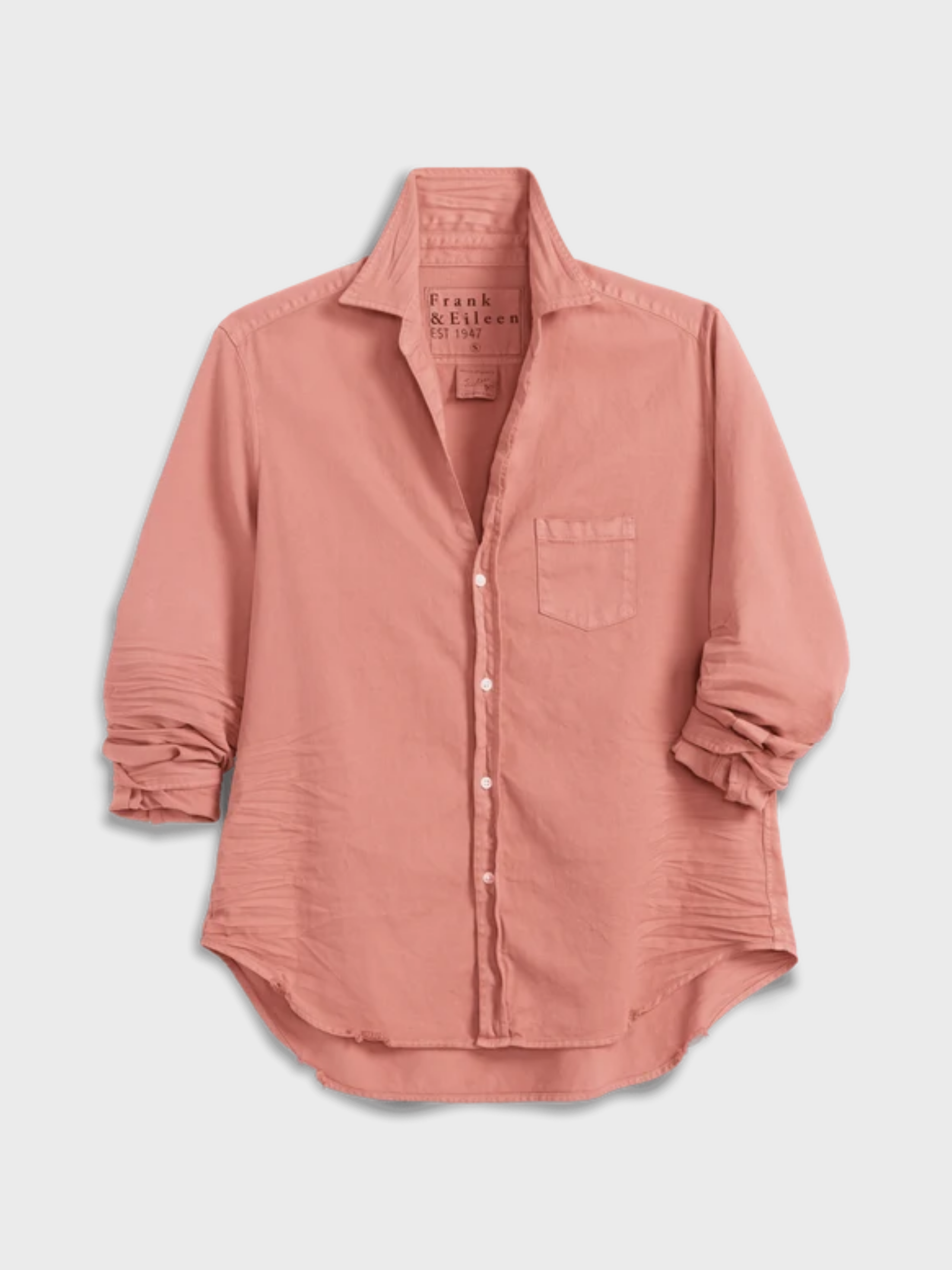 Frank & Eileen Button Up Shirt Adobe Denim-Shirts-West of Woodward Boutique-Vancouver-Canada