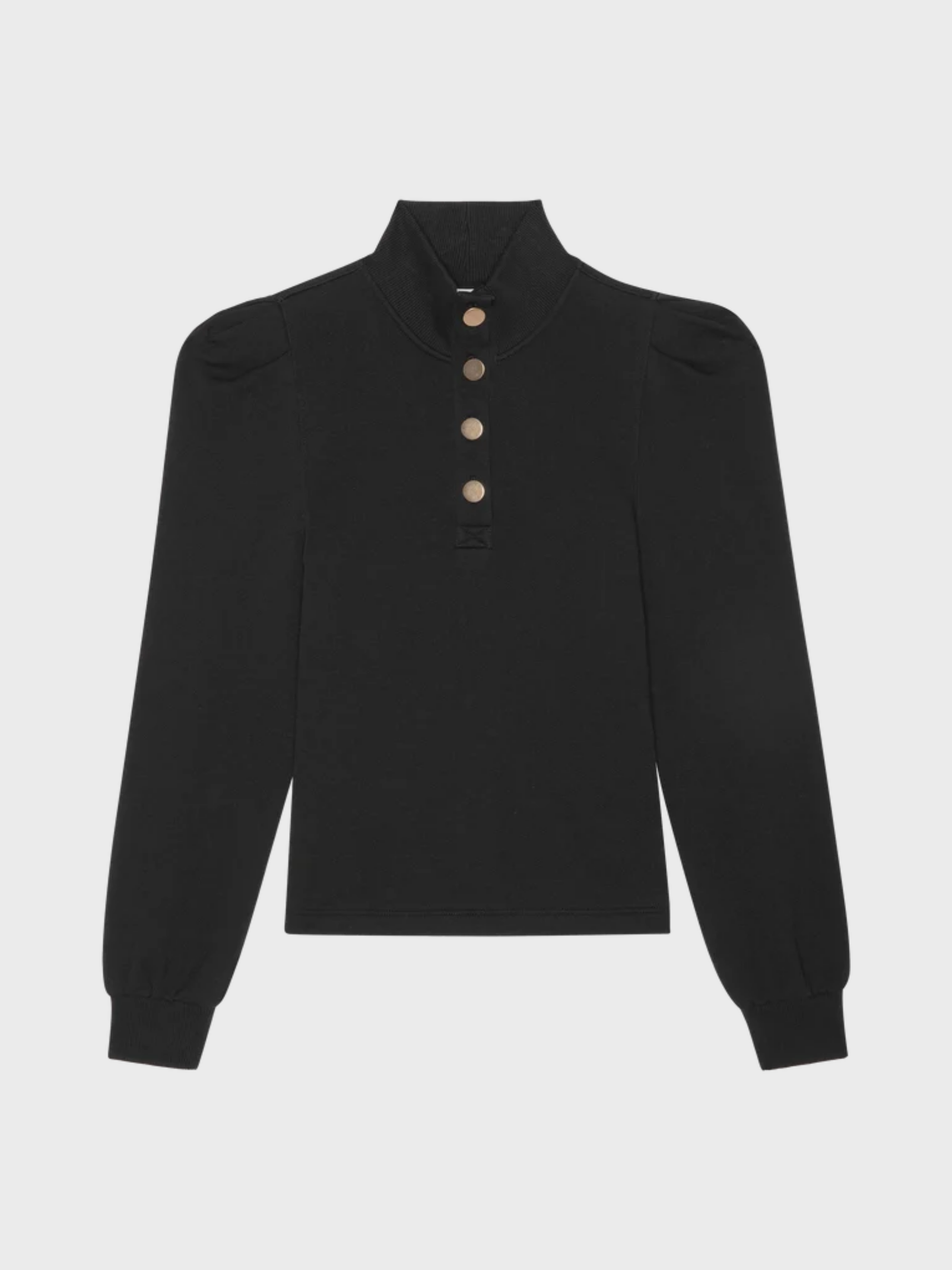 Nation Jessie Sweatshirt Jet Black-Sweatshirts-West of Woodward Boutique-Vancouver-Canada
