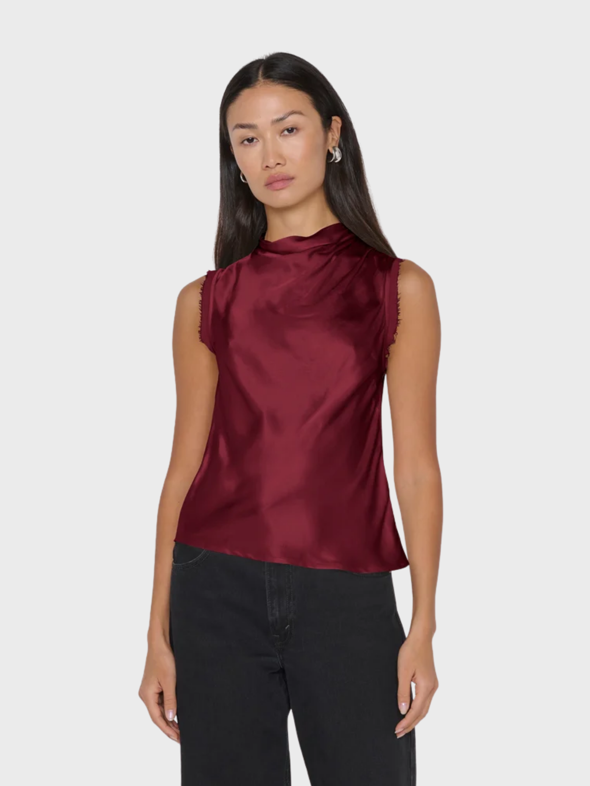 Nation Delilah Tank Truffle-T-Shirts-West of Woodward Boutique-Vancouver-Canada