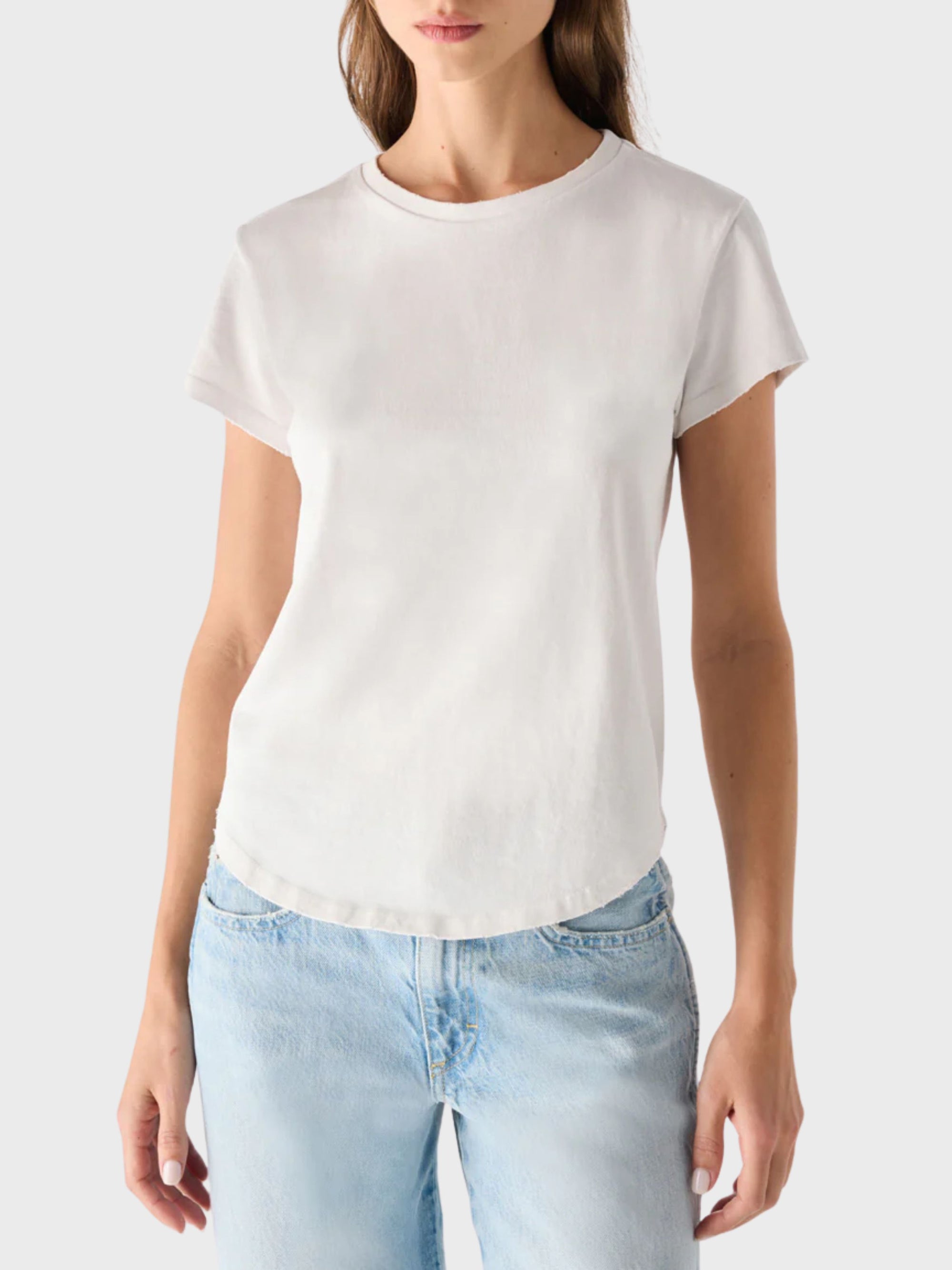 AMO Forever Tee Eggshell-T-Shirts-West of Woodward Boutique-Vancouver-Canada