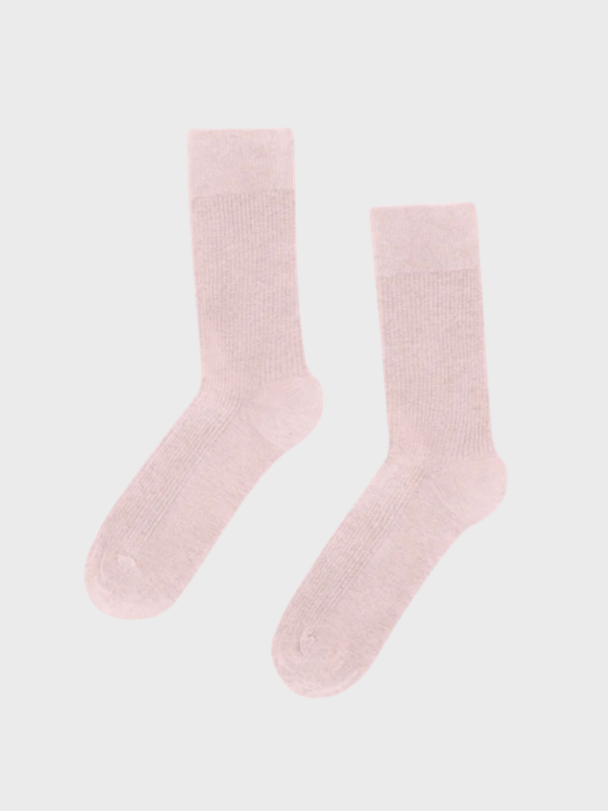 Colorful Standard Women's Classic Organic Sock- Faded Pink-Accessories-West of Woodward Boutique-Vancouver-Canada