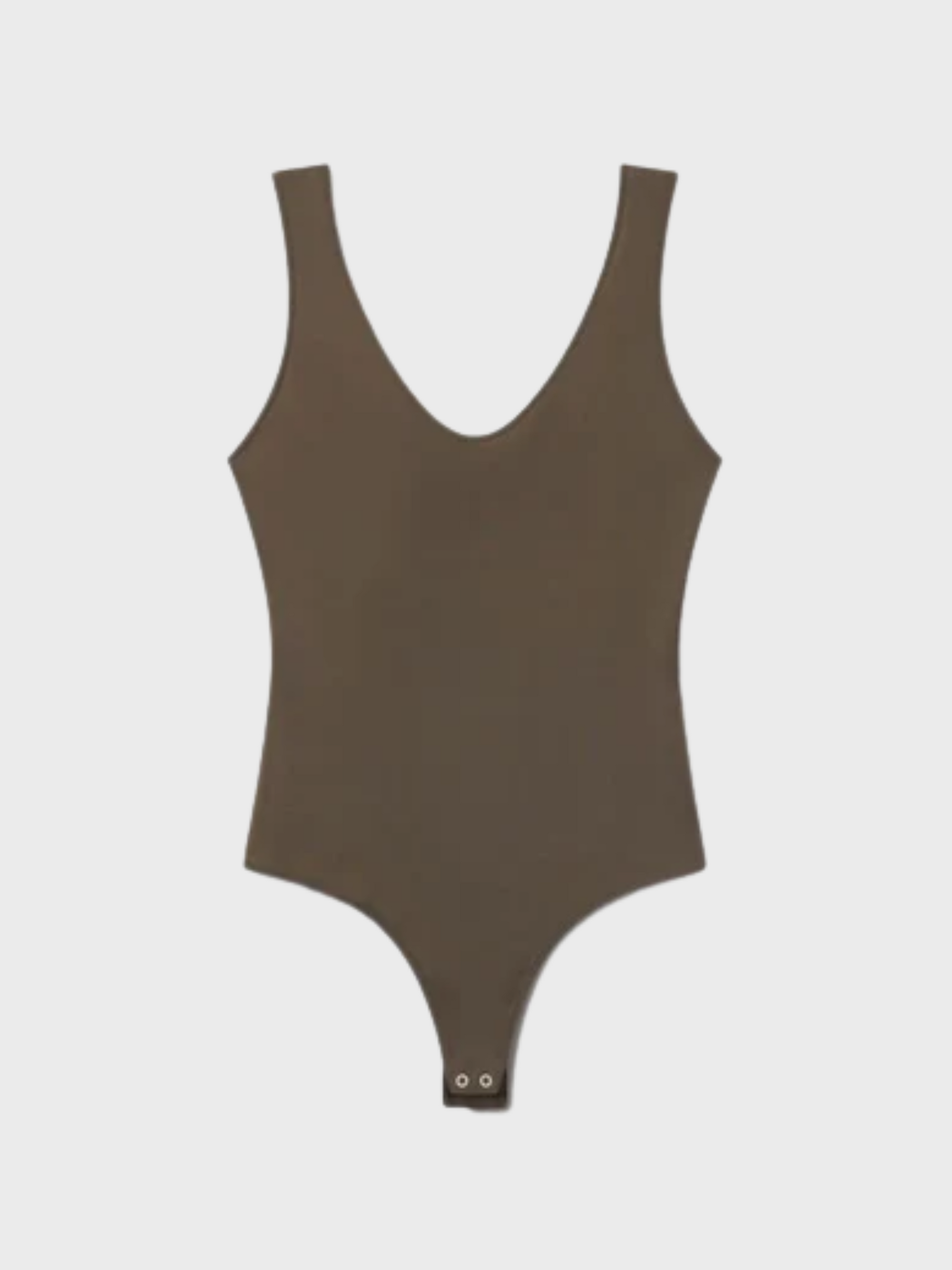 Agolde Tora Bodysuit Grove-T-Shirts-West of Woodward Boutique-Vancouver-Canada