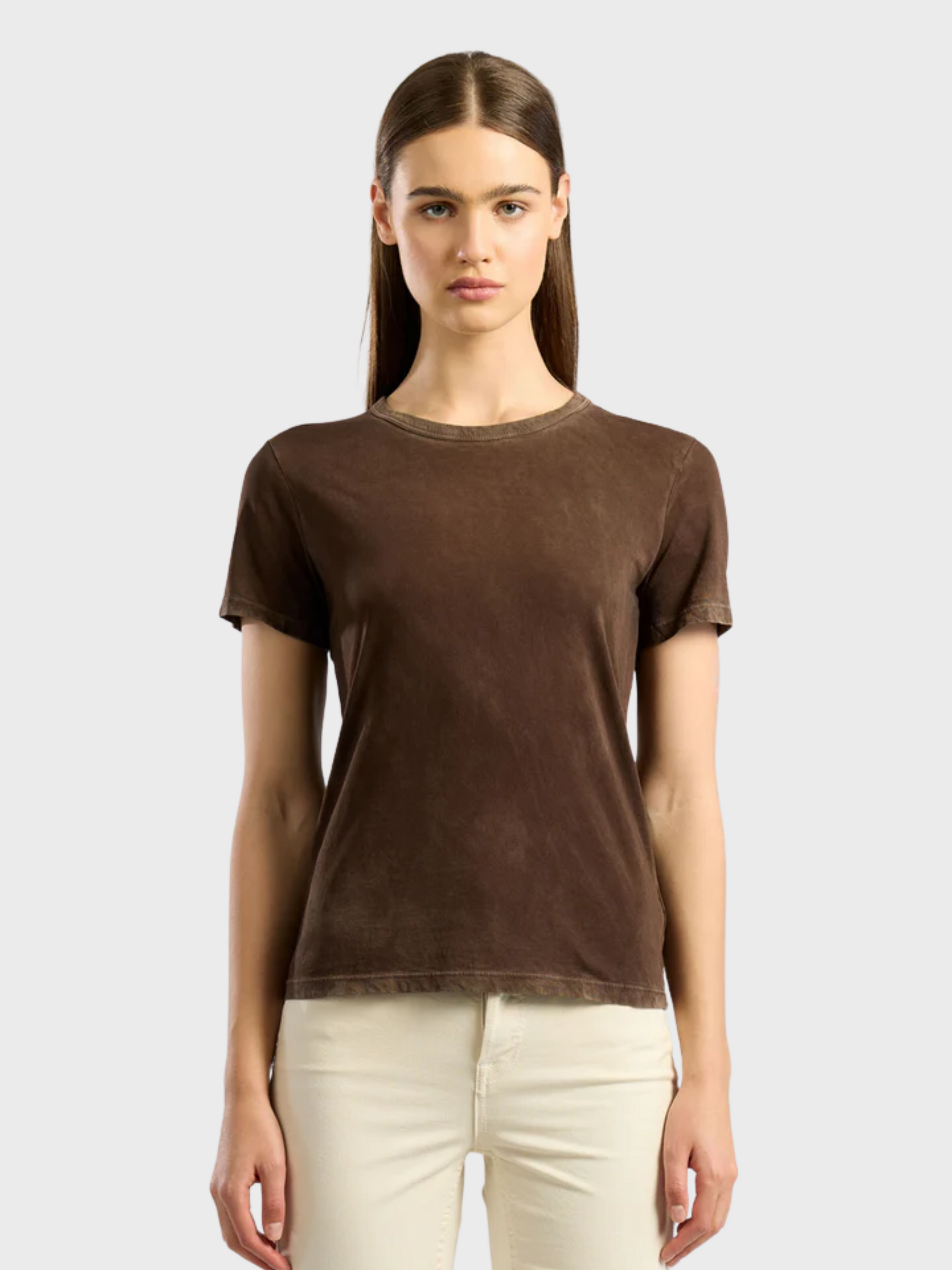 Cotton Citizen Standard Tee Vintage Espresso-T-Shirts-West of Woodward Boutique-Vancouver-Canada