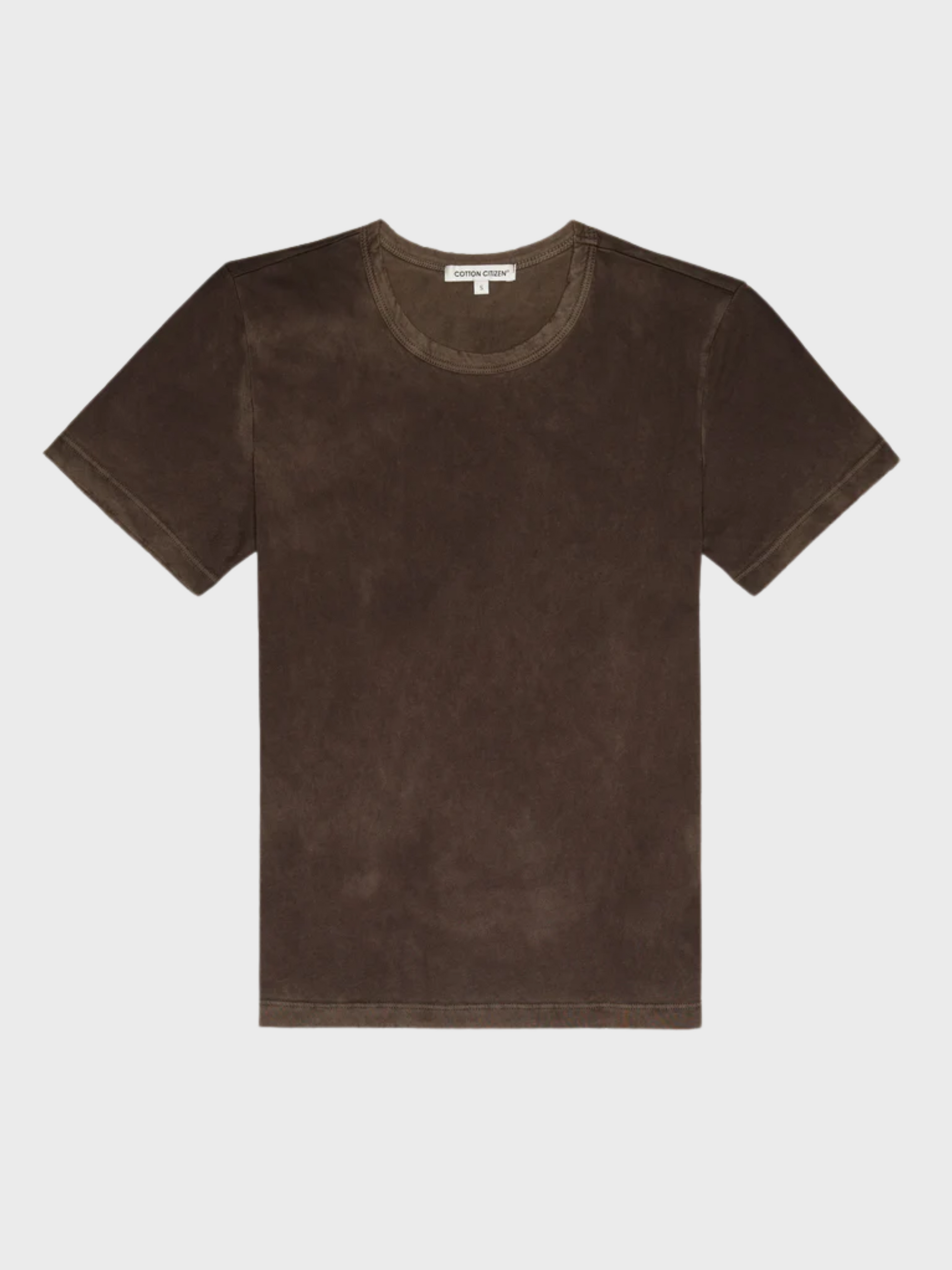 Cotton Citizen Standard Tee Vintage Espresso-T-Shirts-West of Woodward Boutique-Vancouver-Canada