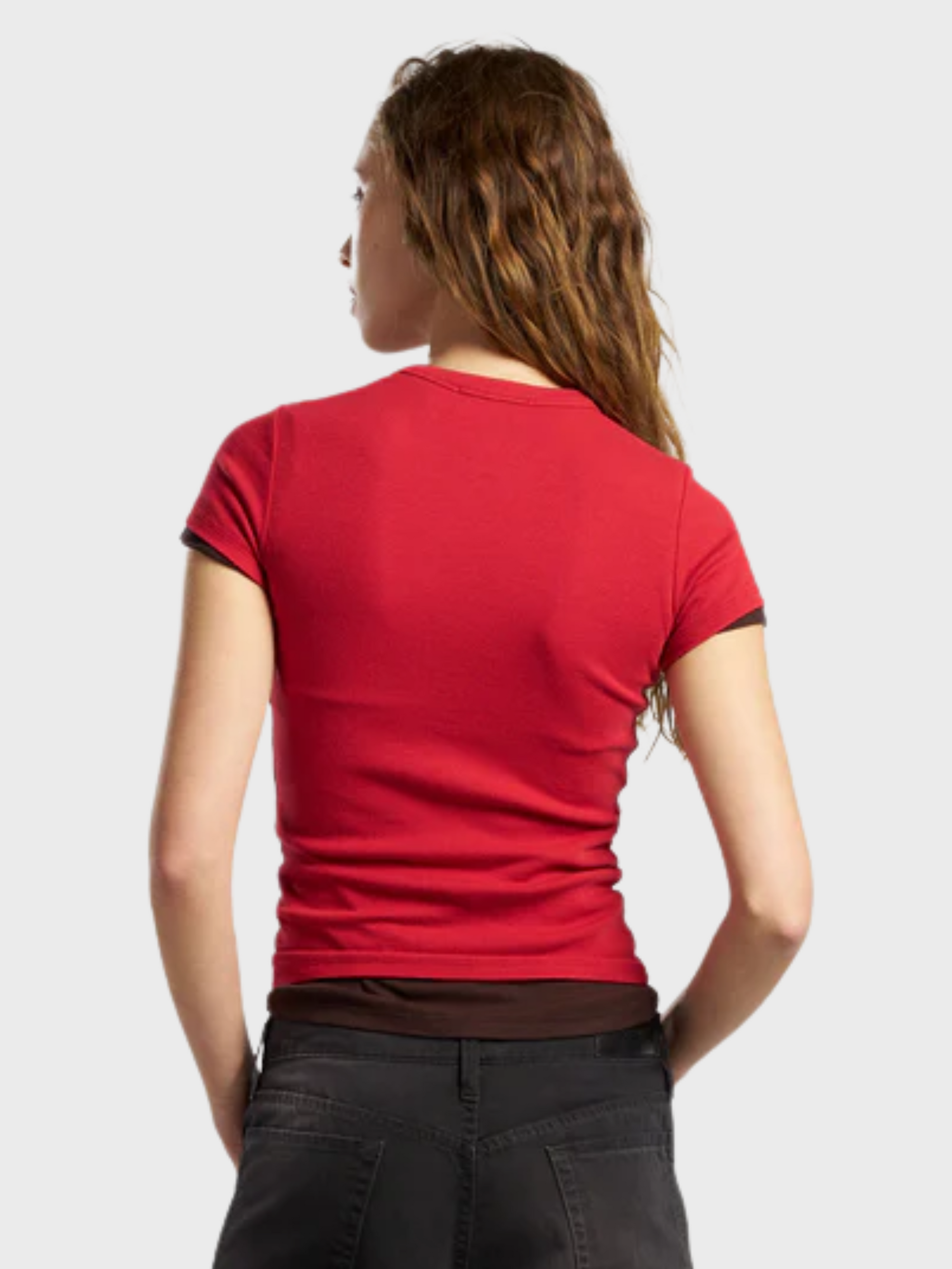 Cotton Citizen Verona Tee Crimson-T-Shirts-West of Woodward Boutique-Vancouver-Canada