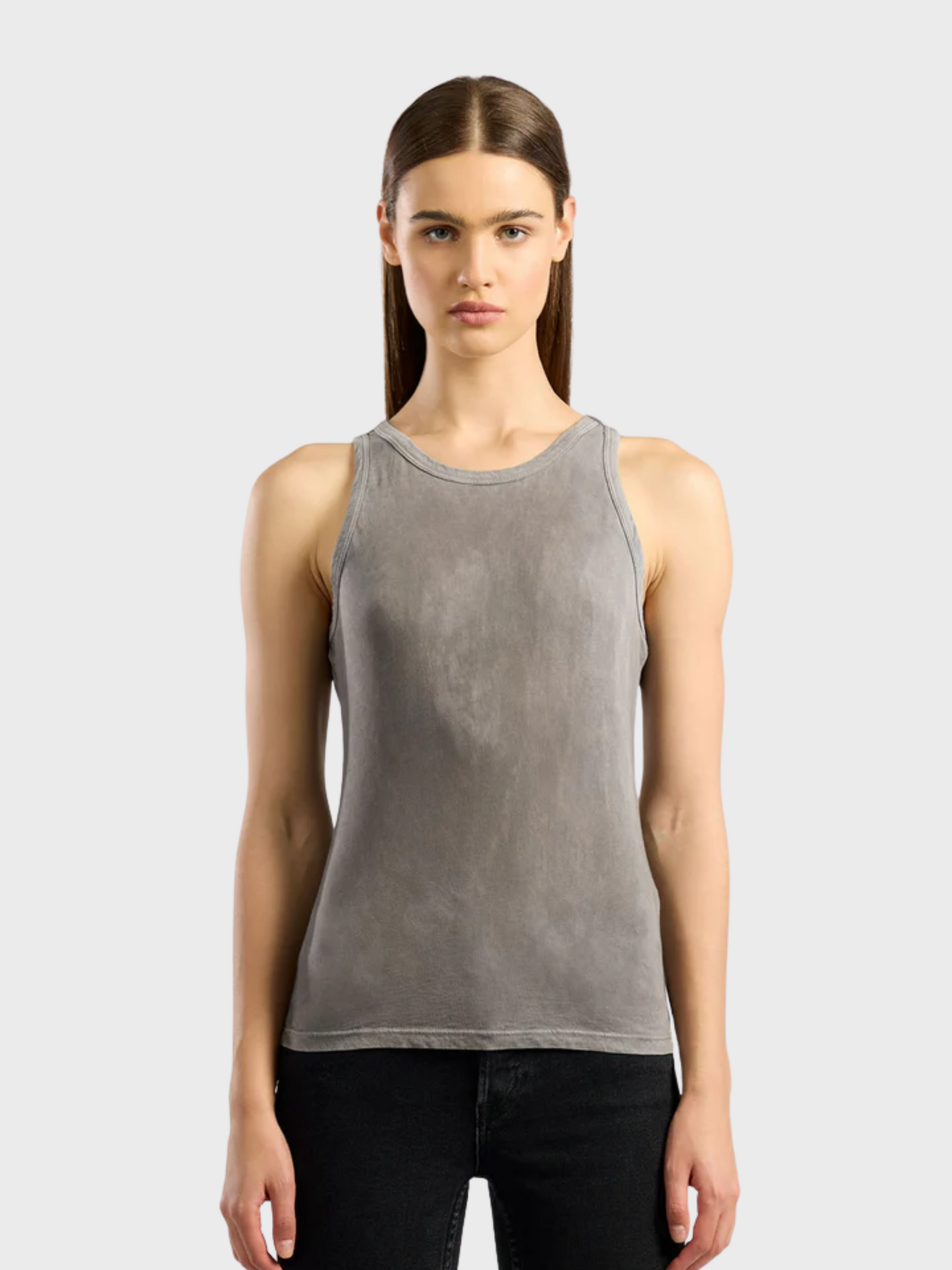 Cotton Citizen Standard Tank Vintage Cement-T-Shirts-West of Woodward Boutique-Vancouver-Canada