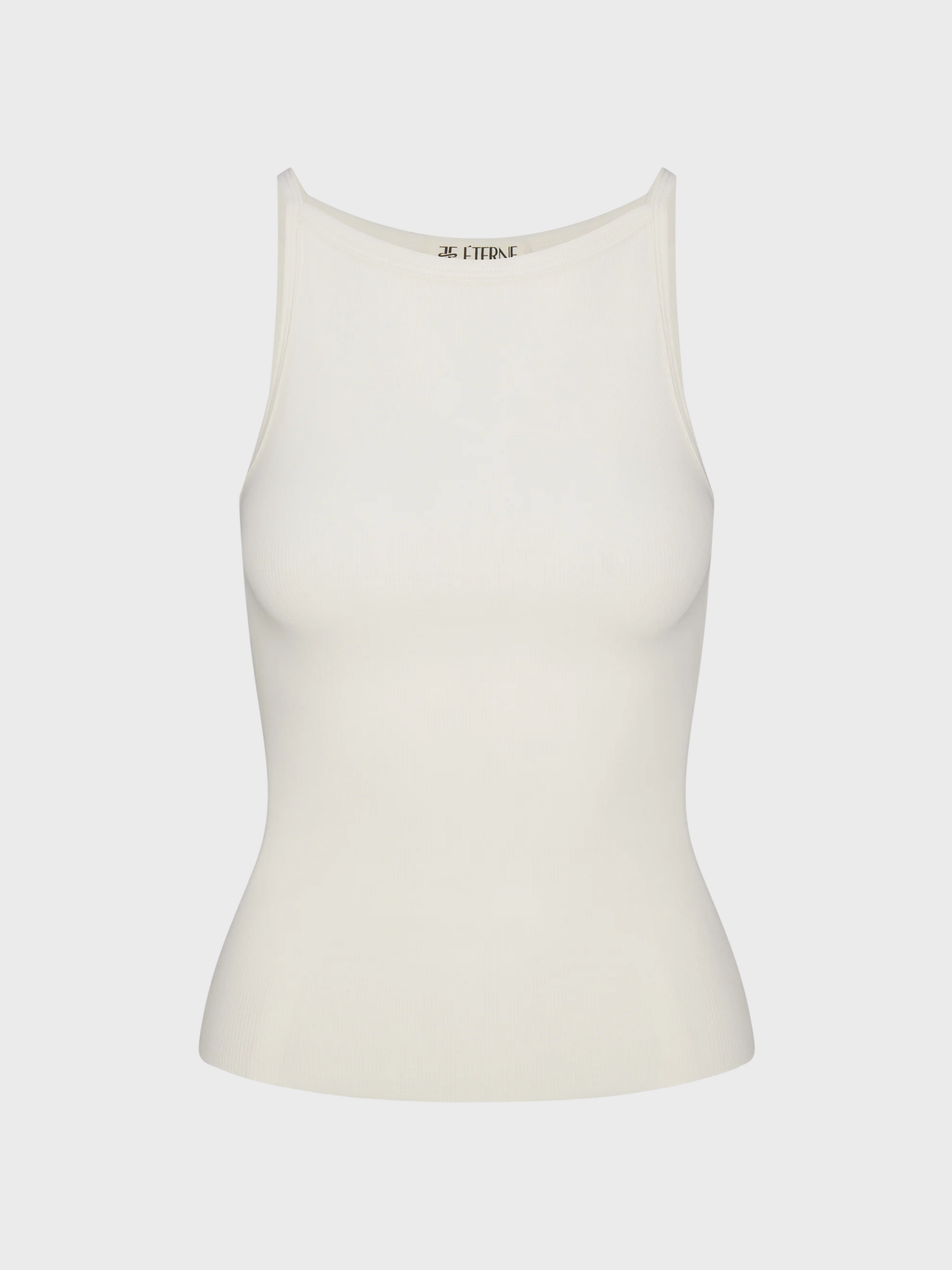Eterne Iris Tank - Cream-T-Shirts-West of Woodward Boutique-Vancouver-Canada