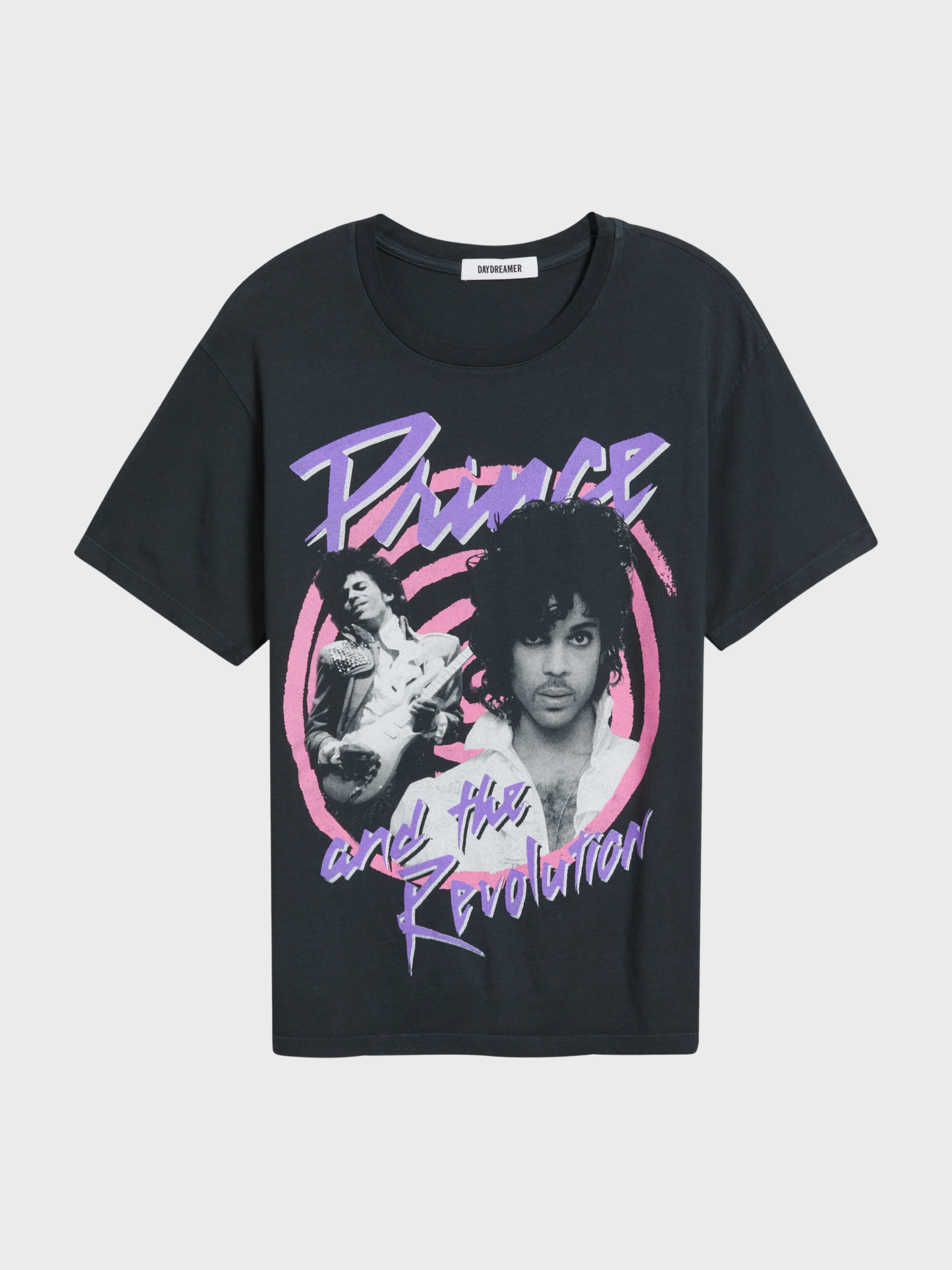 Daydreamer Prince Lets Go Crazy BF Tee Vintage Black-T-Shirts-West of Woodward Boutique-Vancouver-Canada