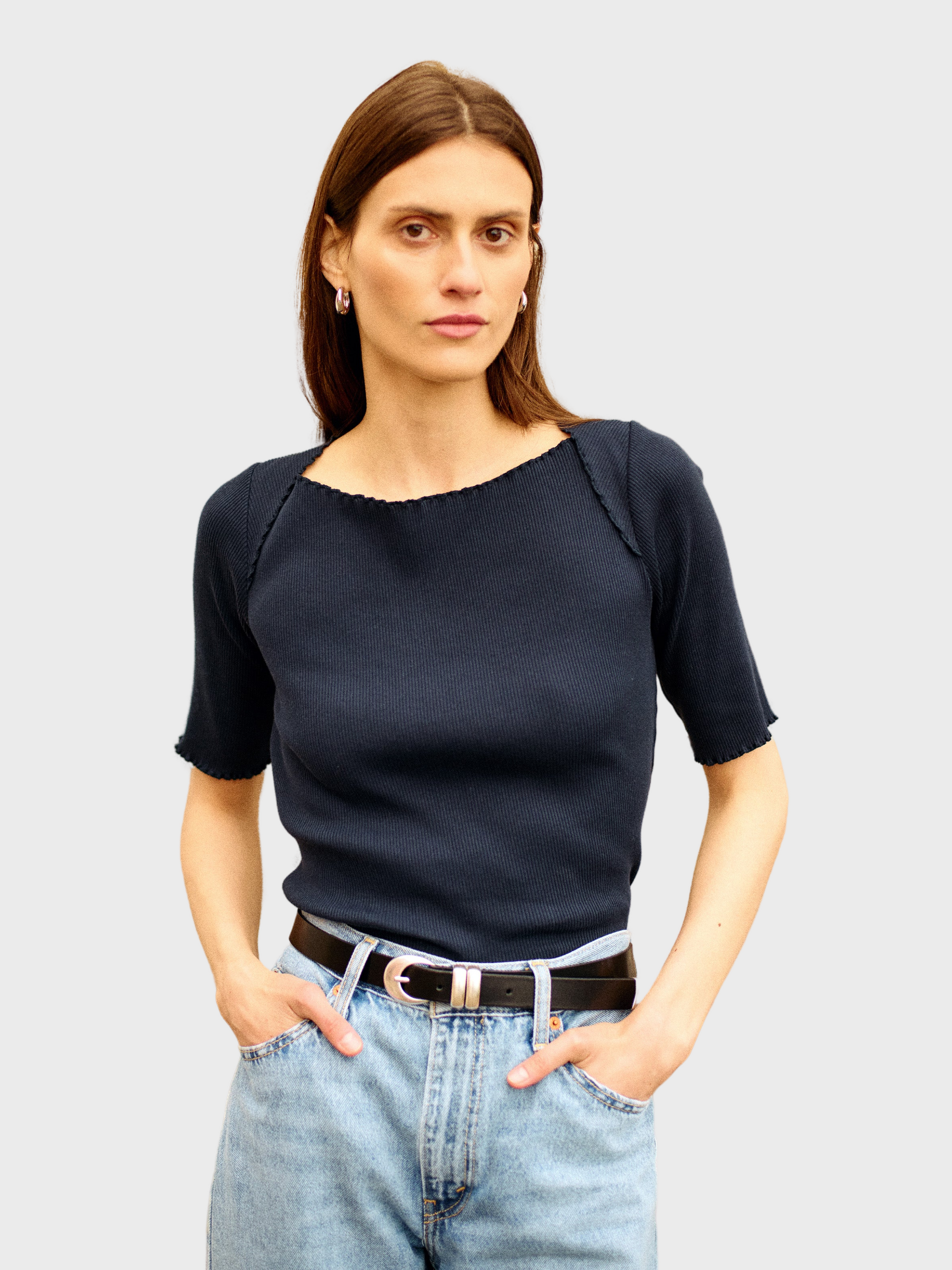 Nation Julee Top Night Sky-T-Shirts-West of Woodward Boutique-Vancouver-Canada