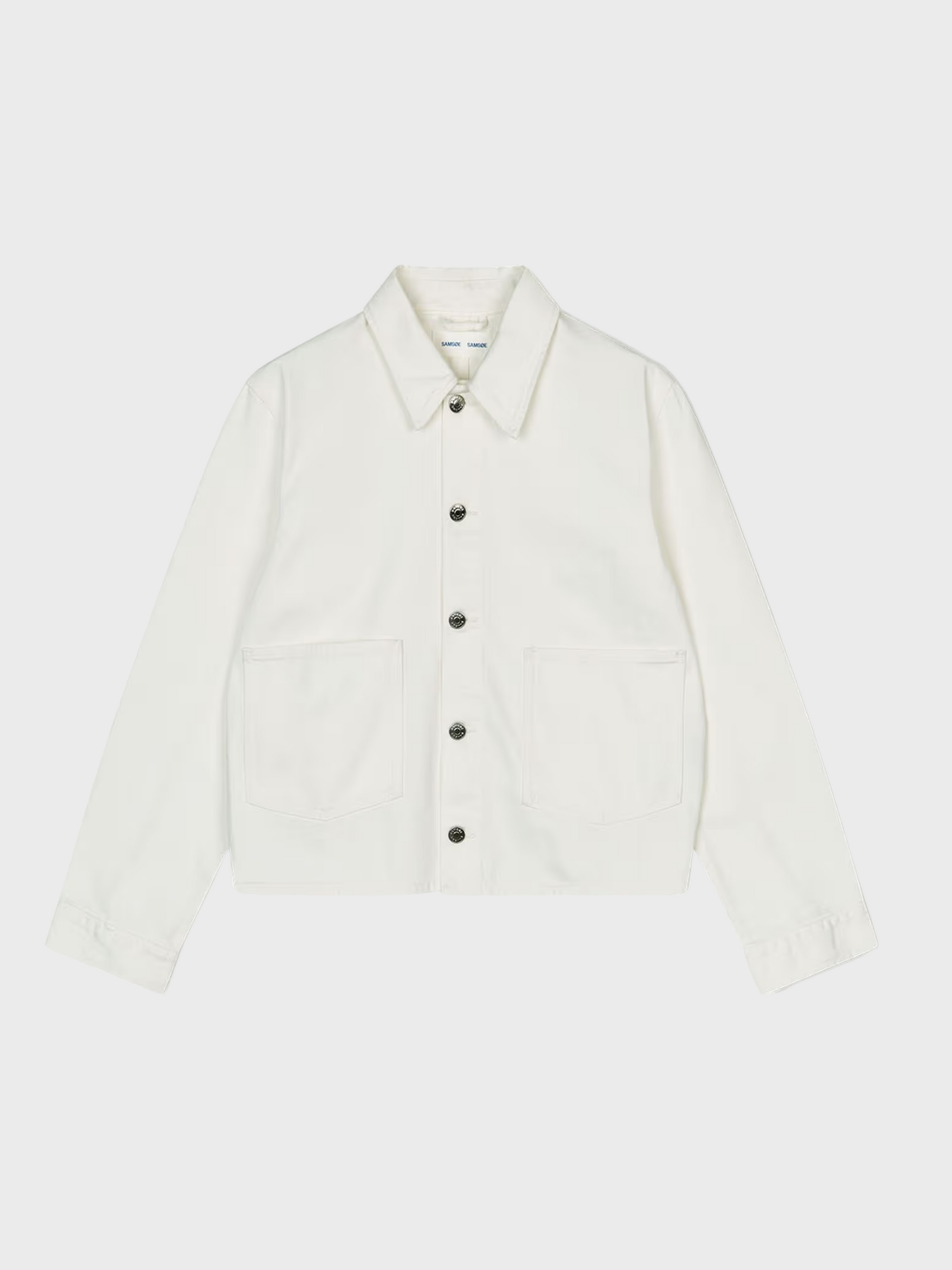 Samsoe Sanadina Jacket White Rock-Jackets-West of Woodward Boutique-Vancouver-Canada