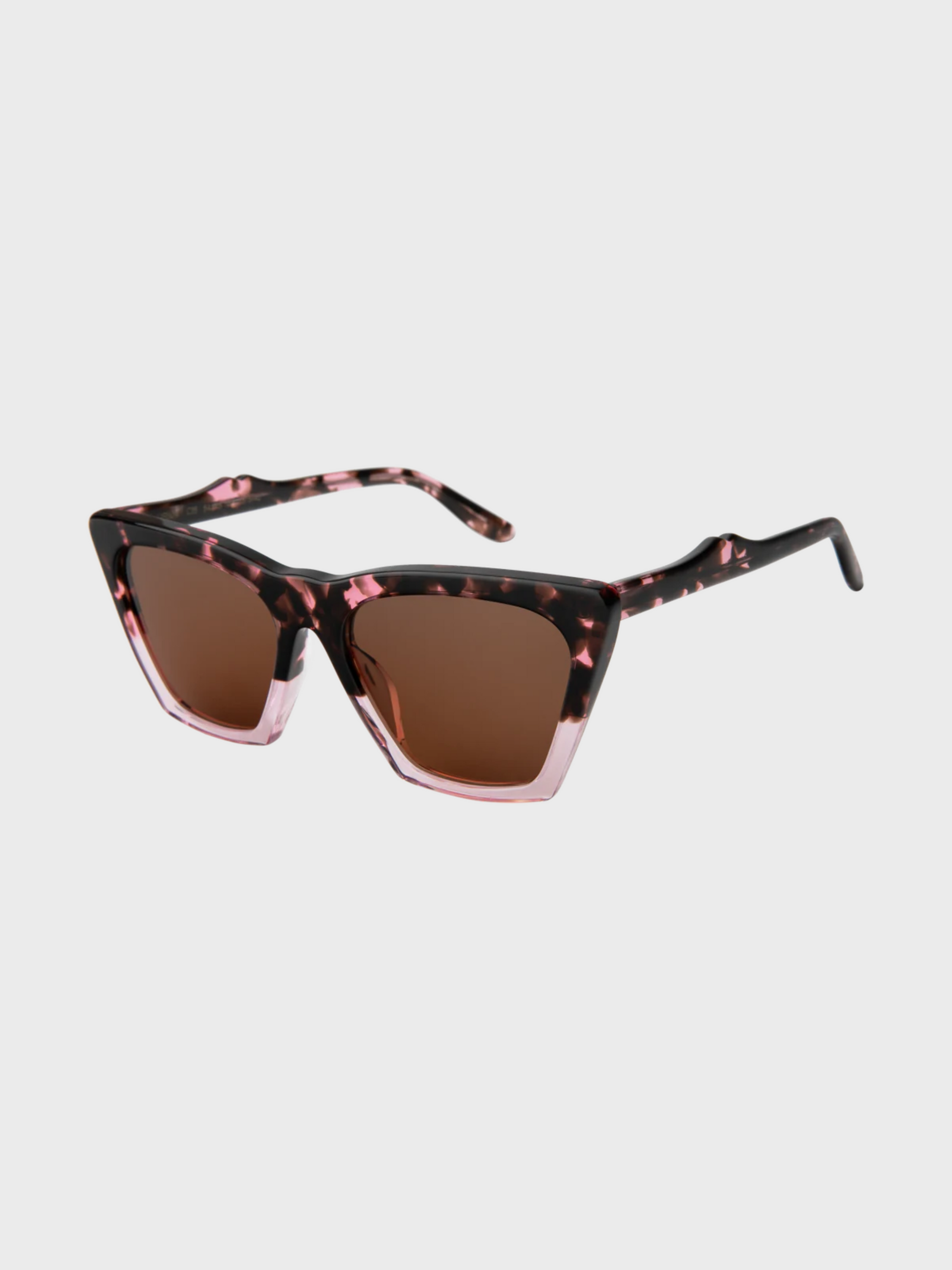 Illesteva Lisbon Cherry Blossom Brown Lense-Accessories-West of Woodward Boutique-Vancouver-Canada