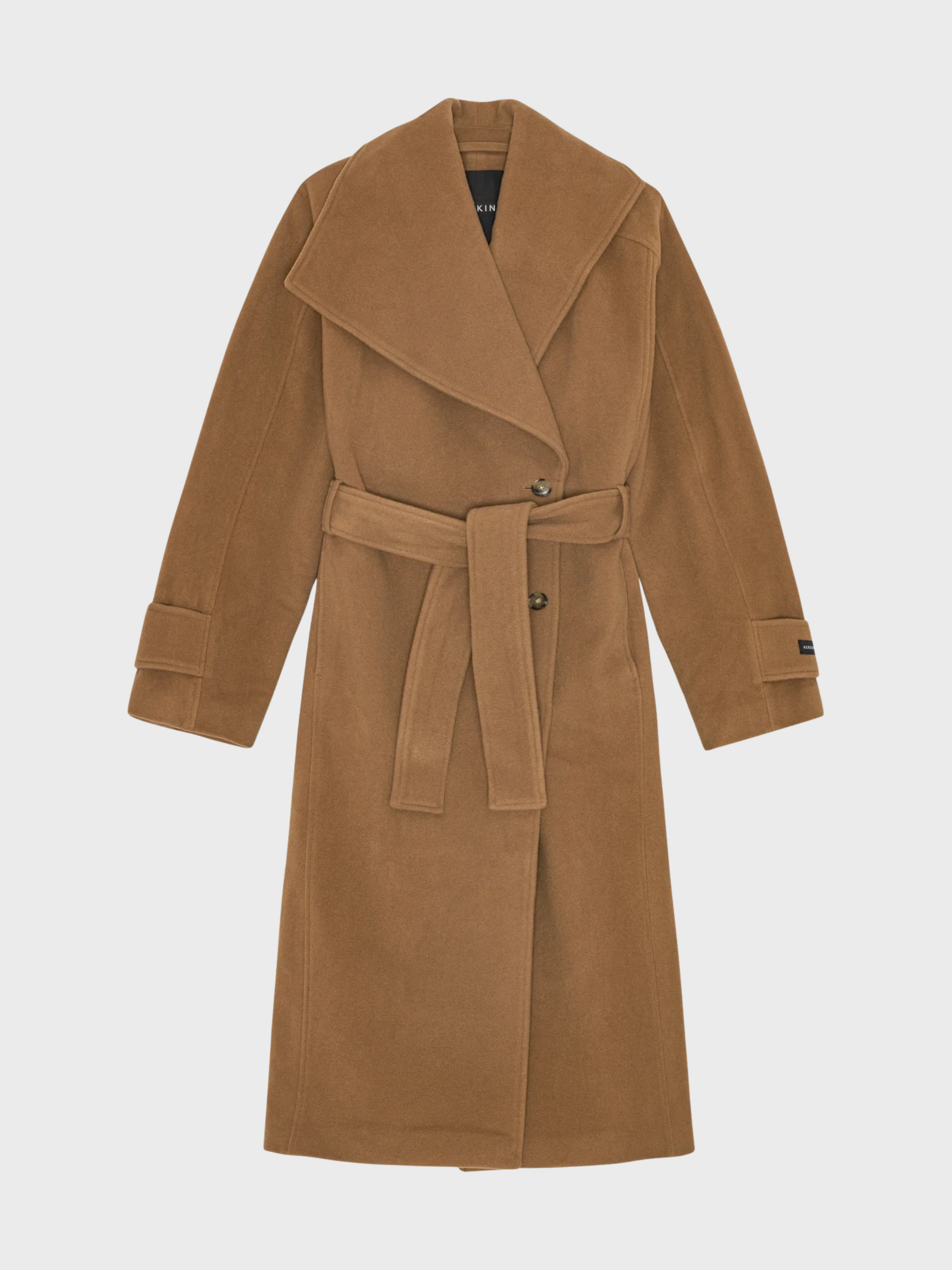 Herskind Brooke Coat Camel-Coats-West of Woodward Boutique-Vancouver-Canada