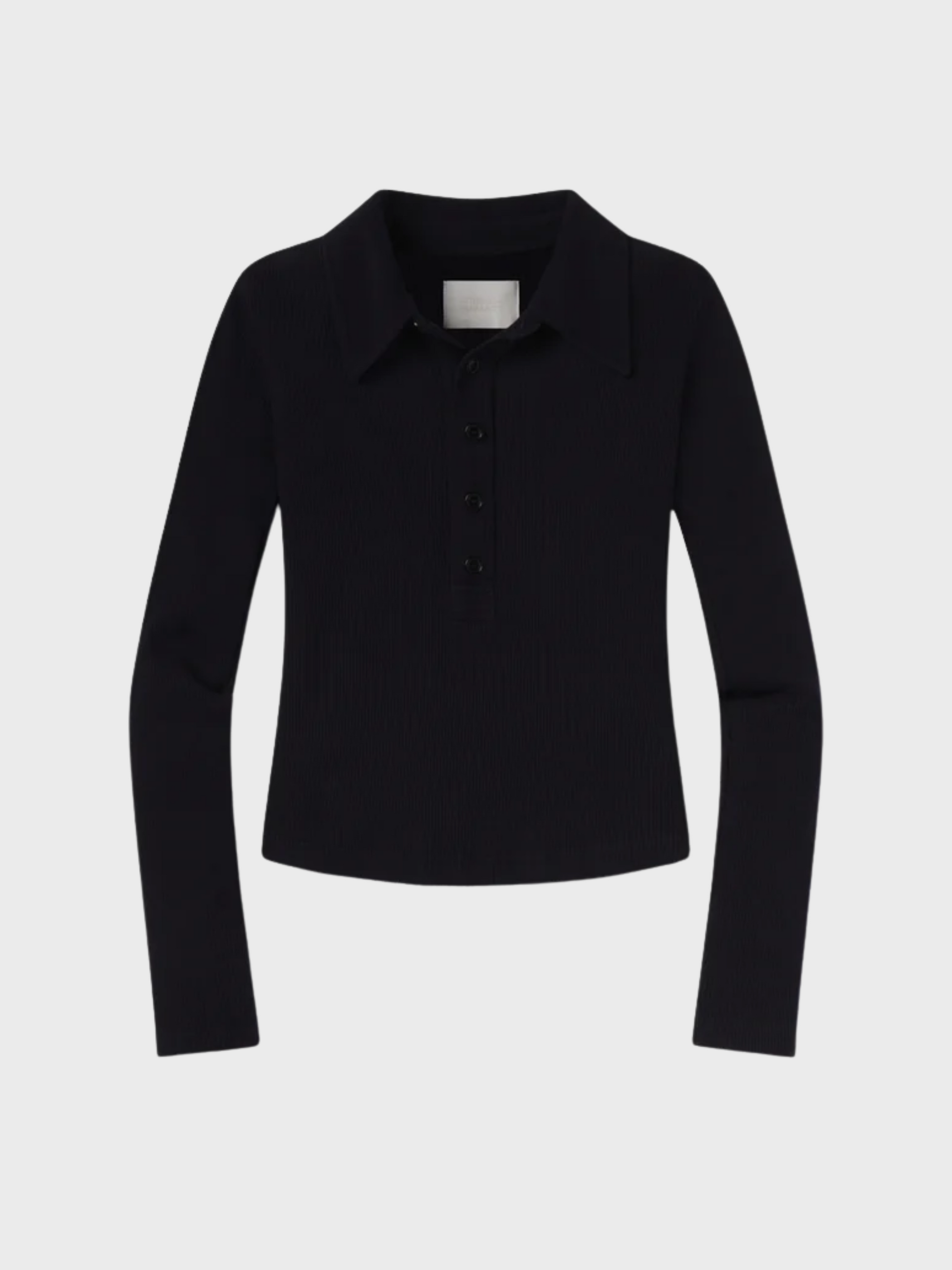 COH Long Sleeve 60s Polo Navy-T-Shirts-West of Woodward Boutique-Vancouver-Canada